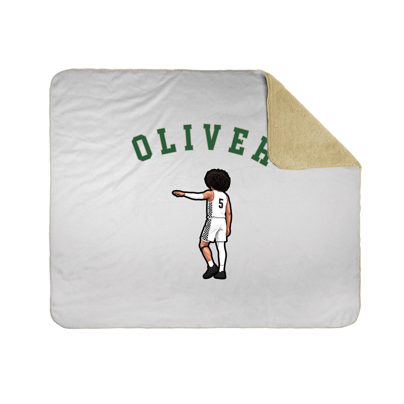 Throw Blanket — Shirsey Arch in White