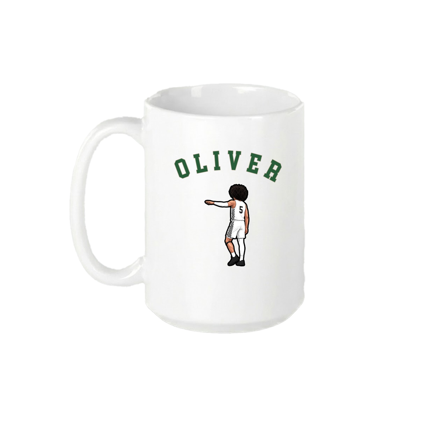 15oz Coffee Mug — Shirsey Arch in White