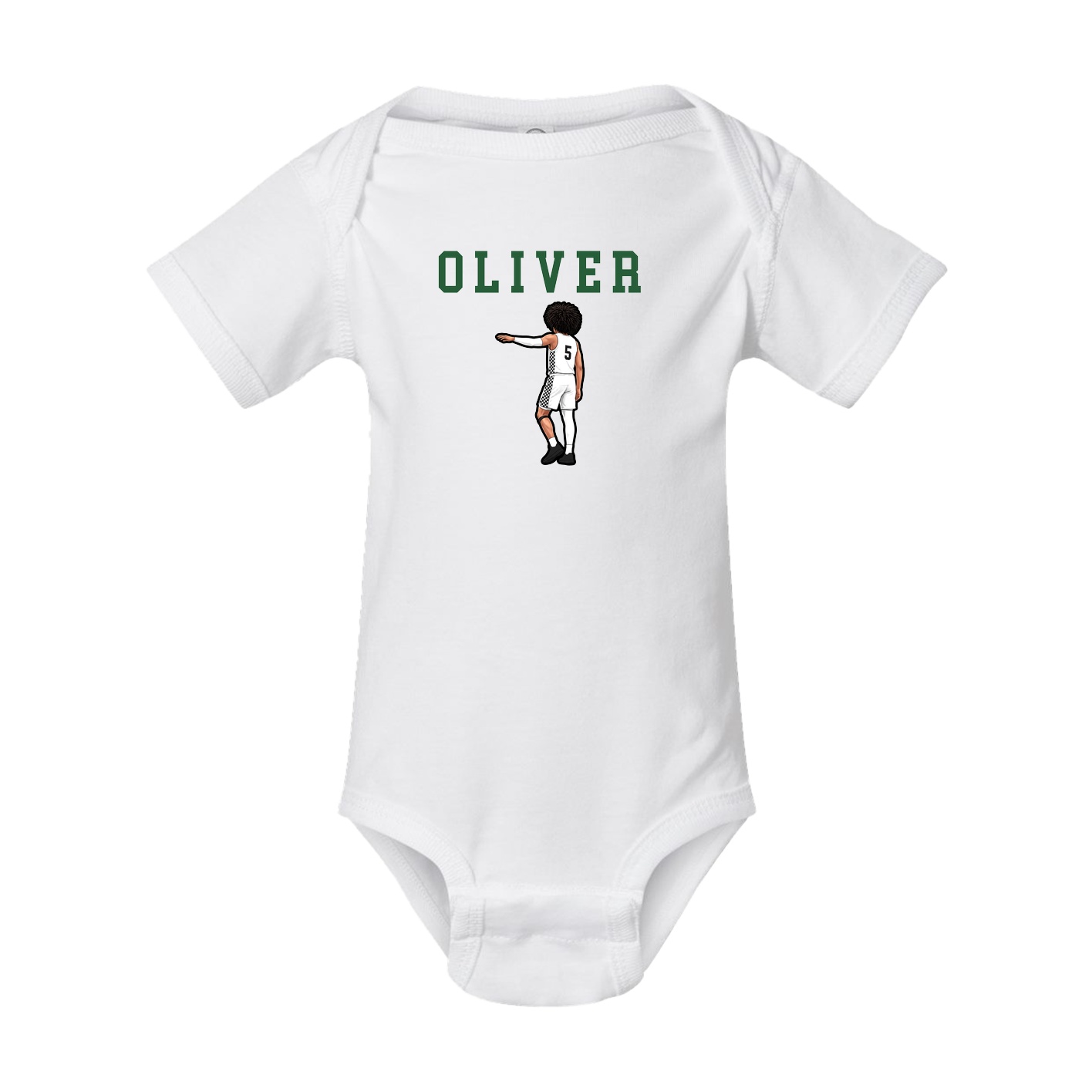 Baby Onesie — Shirsey in White