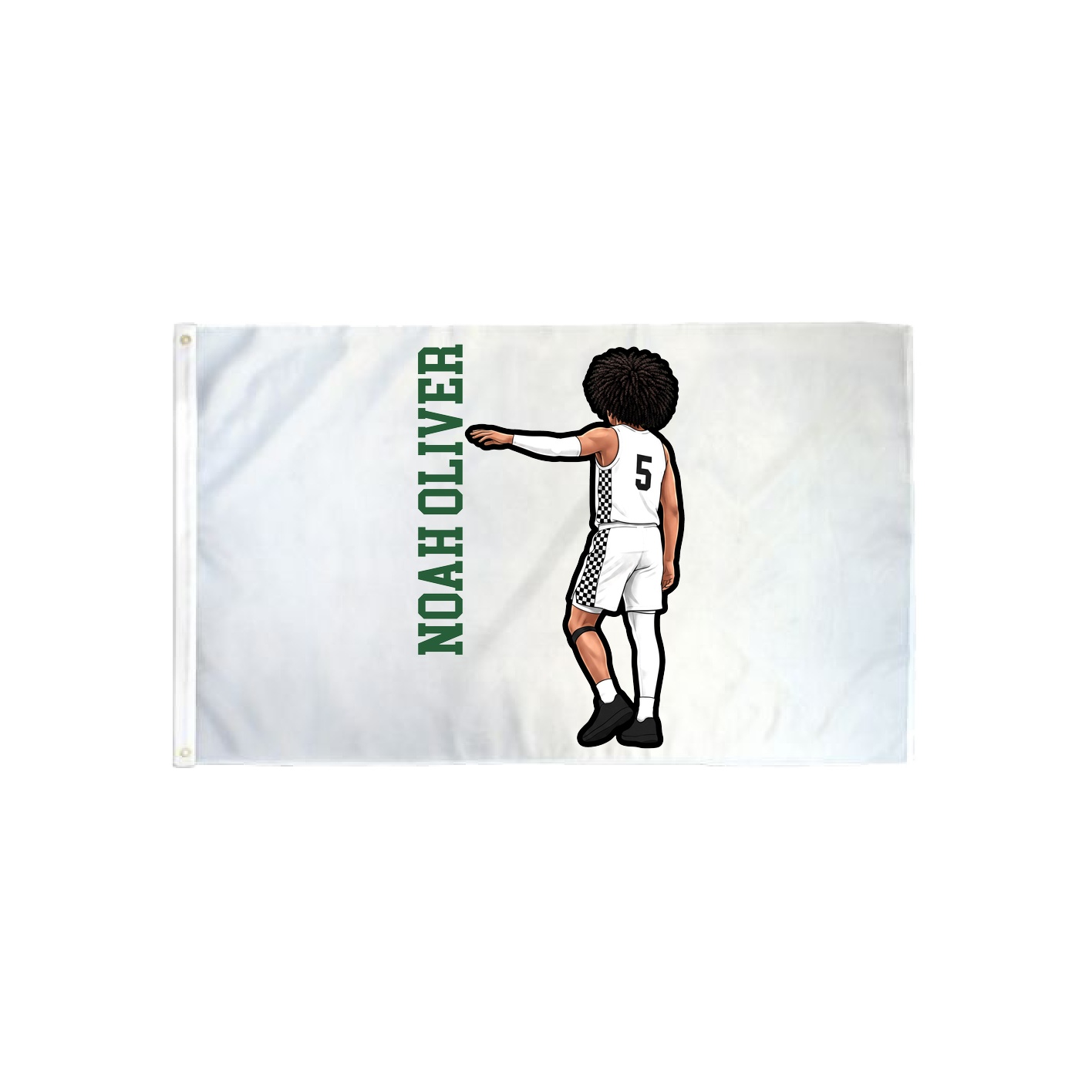 3x5 Flag — Name Vertical in Classic
