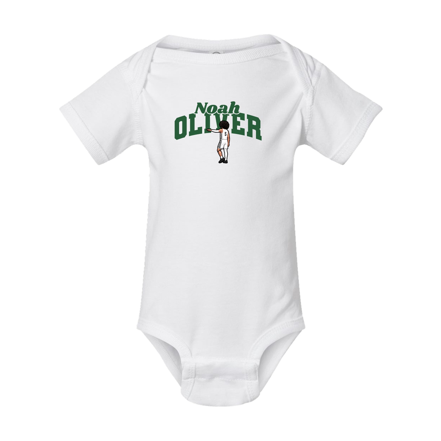 Baby Onesie — Signature Arch in White