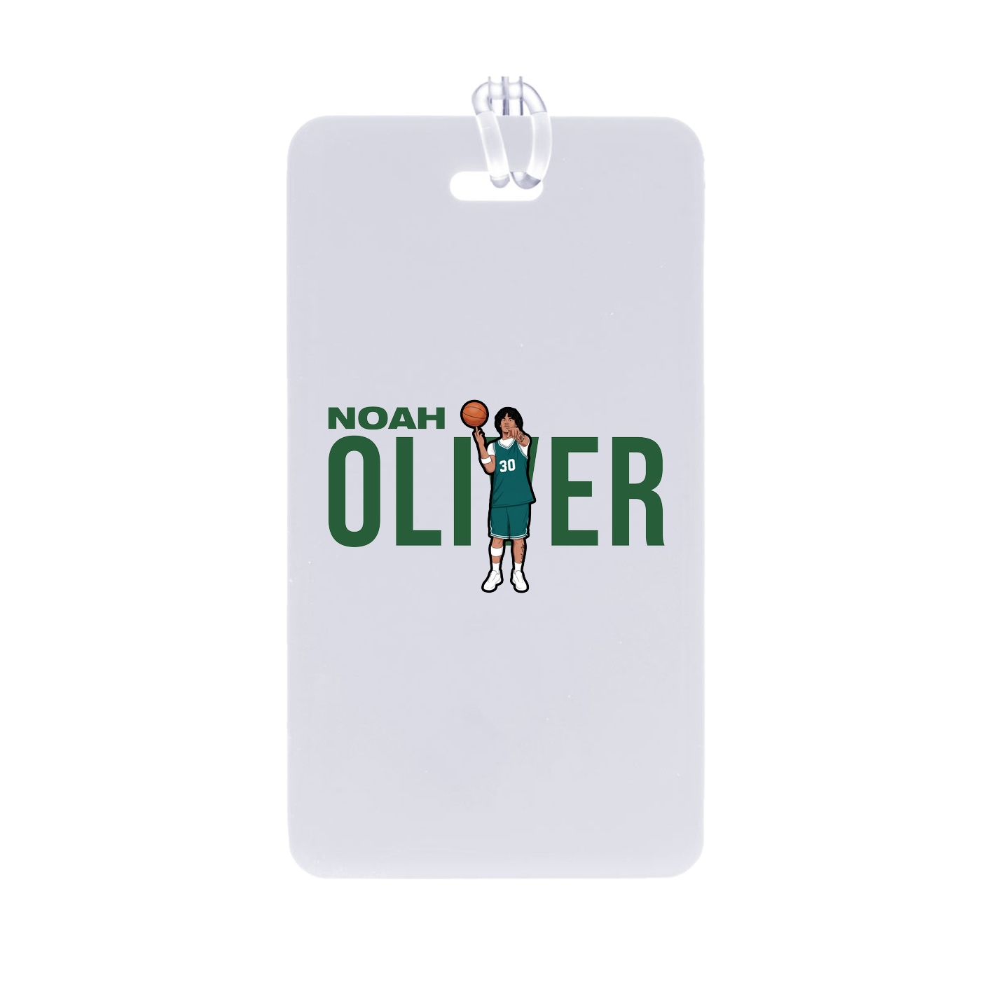 Bag Tag — Player Name in Classic
