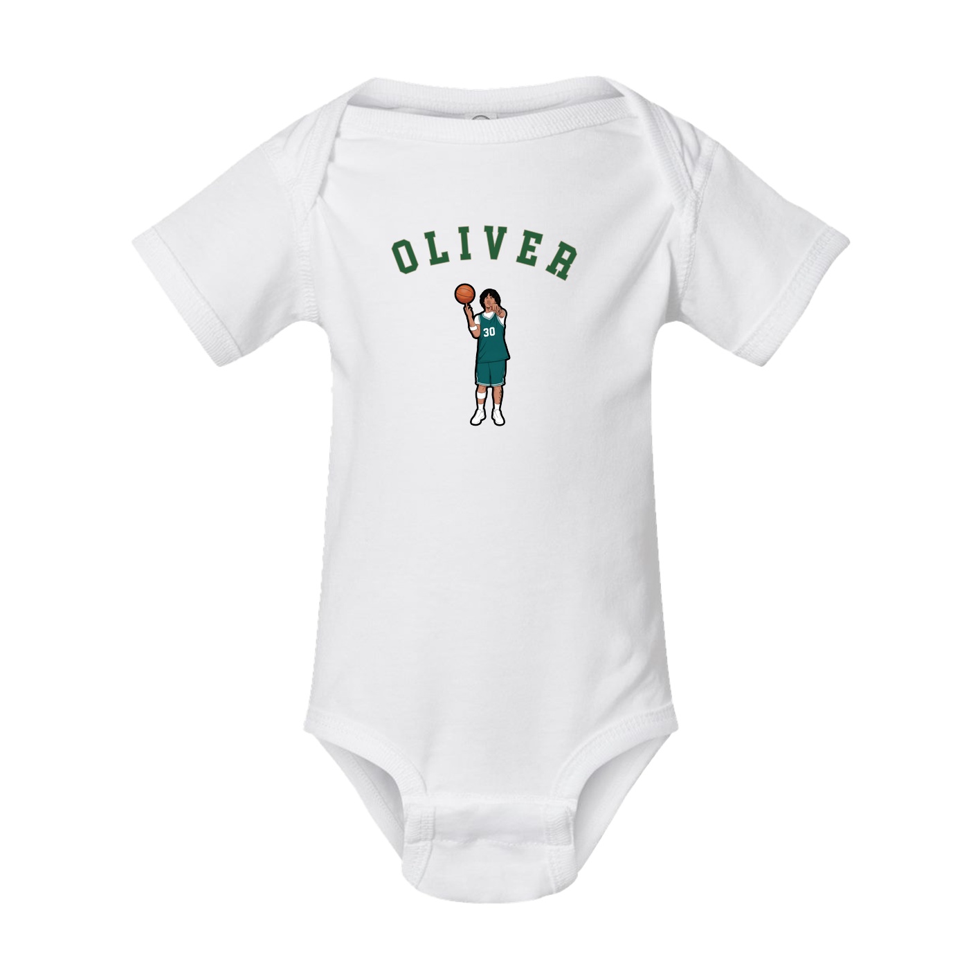 Baby Onesie — Shirsey Arch in White