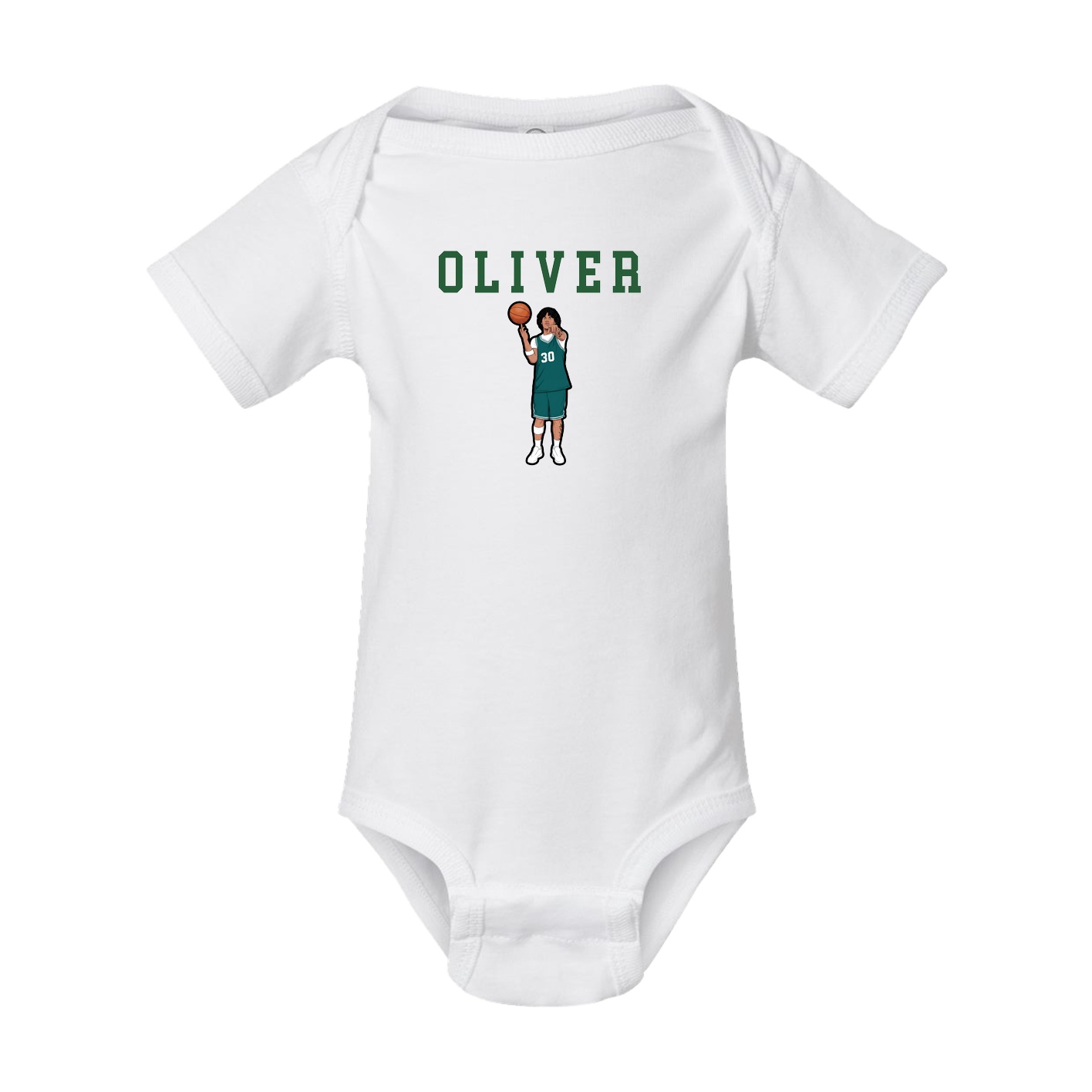 Baby Onesie — Shirsey in White