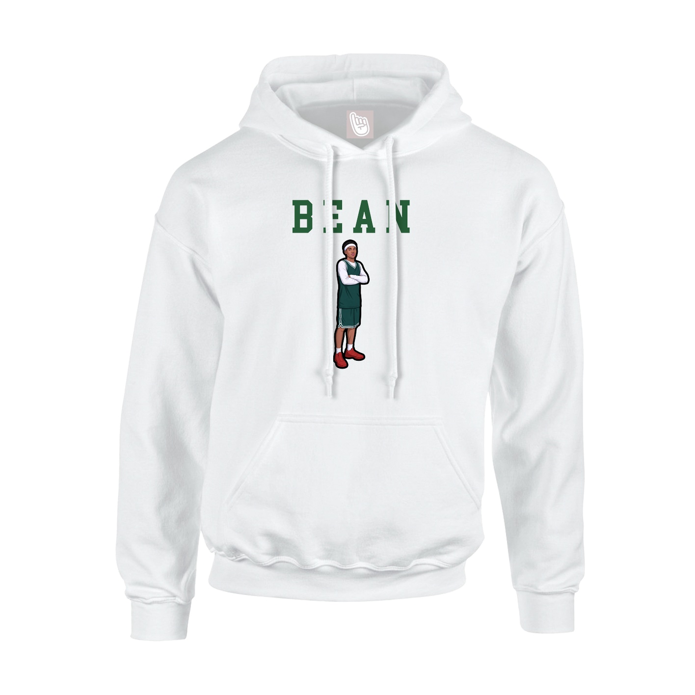 Hoodie — Shirsey in White