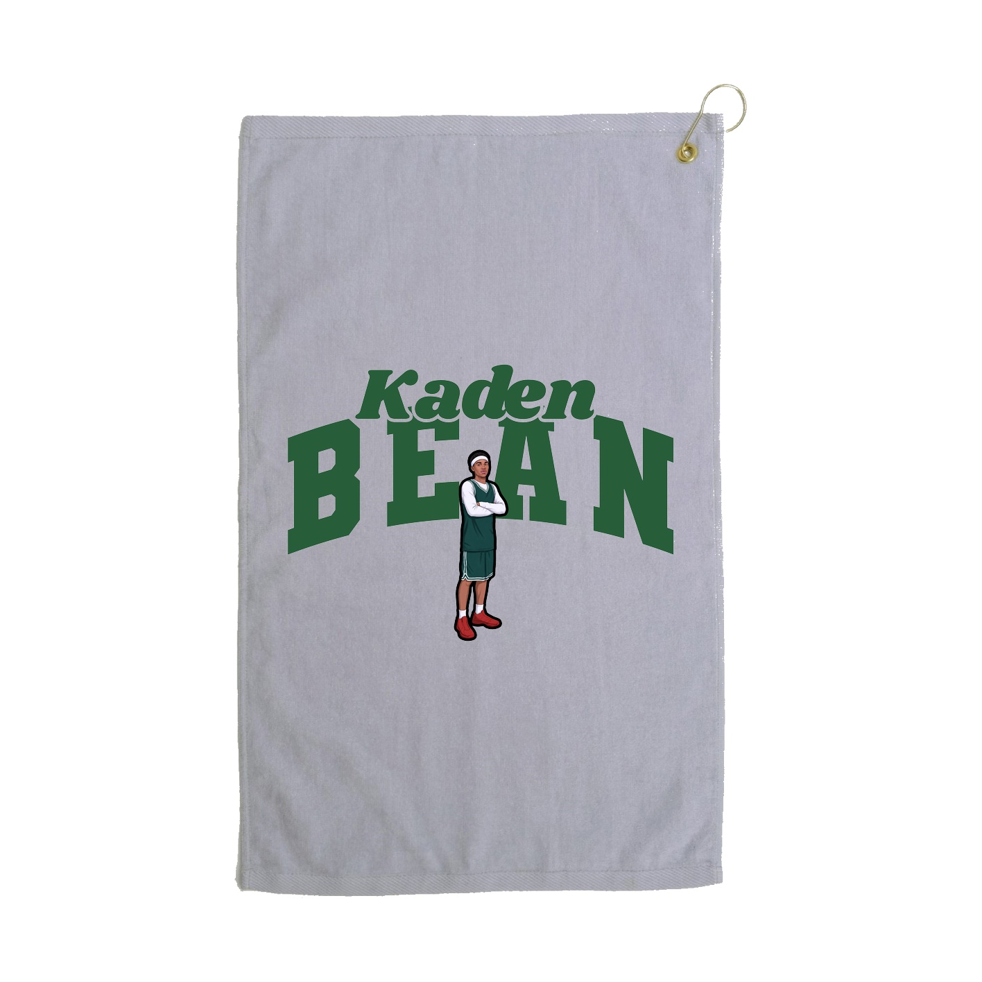 Golf Towel — Signature Arch in Grey
