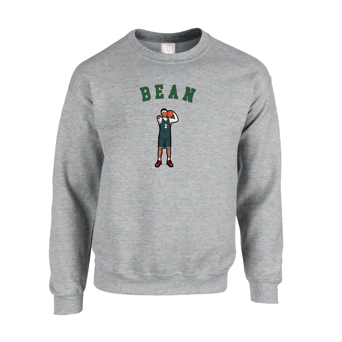 Fleece Crew — Shirsey Arch in Grey