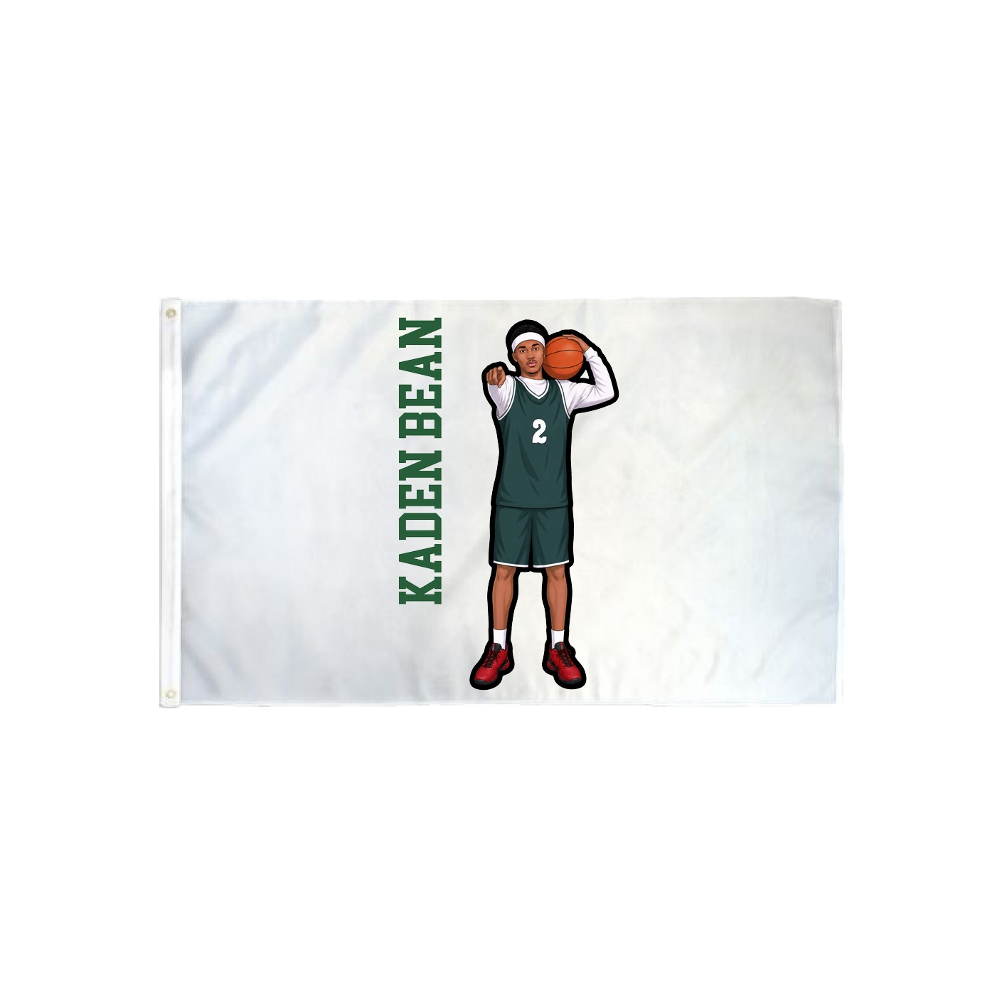3x5 Flag — Name Vertical in Classic
