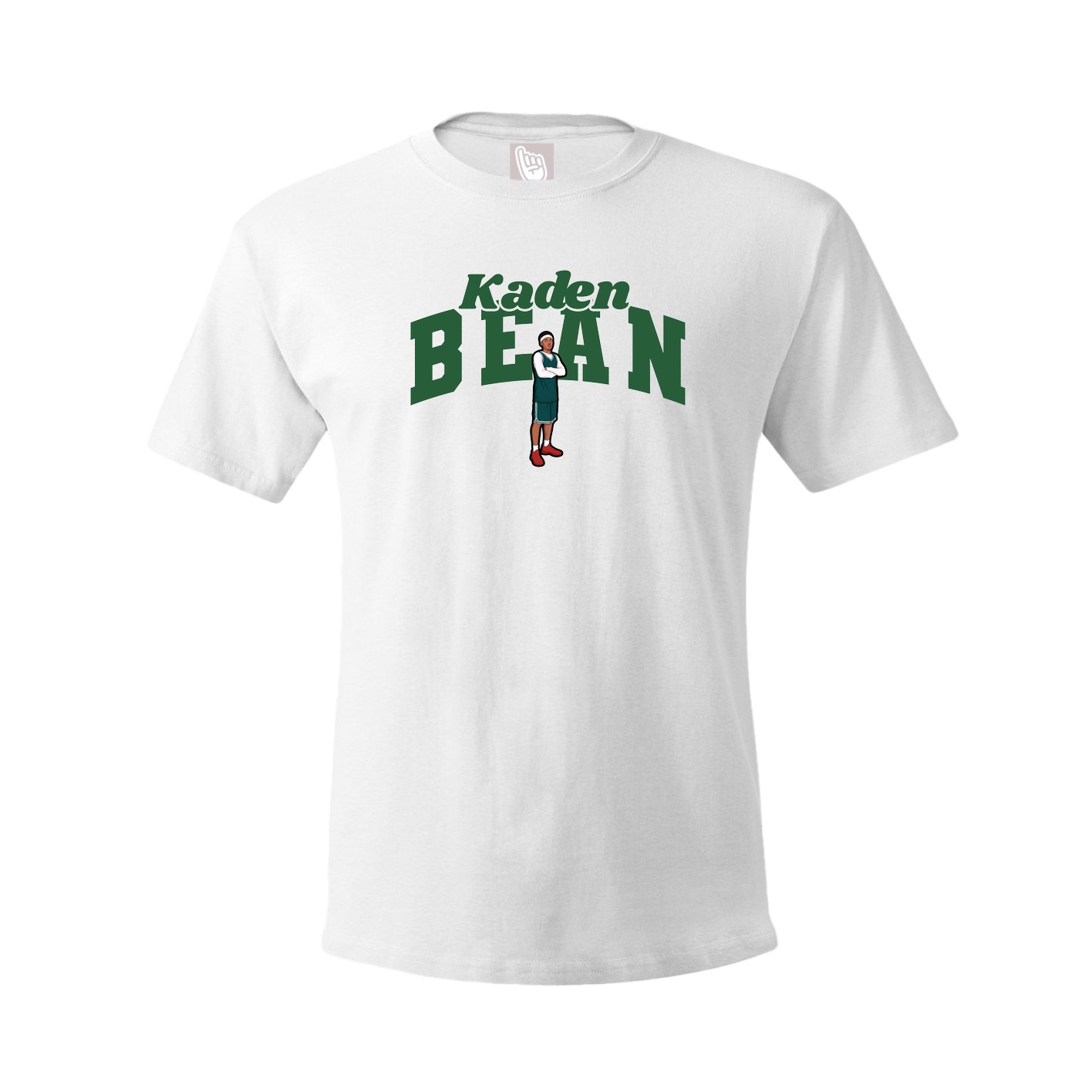 Youth Tee — Signature Arch in White