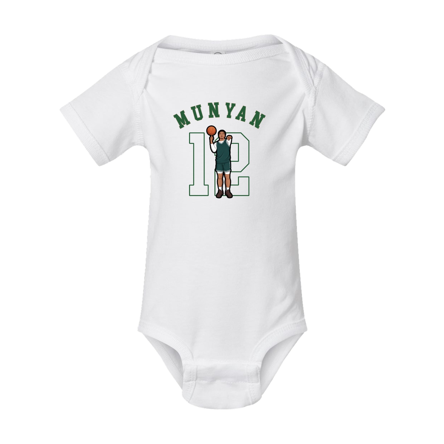 Baby Onesie — Shirsey Arch in White