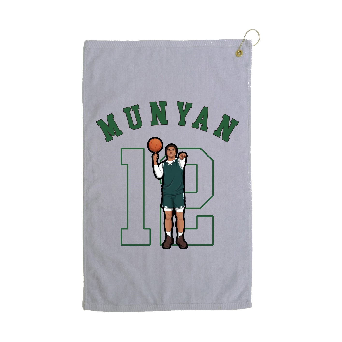 Golf Towel — Shirsey Arch in Grey