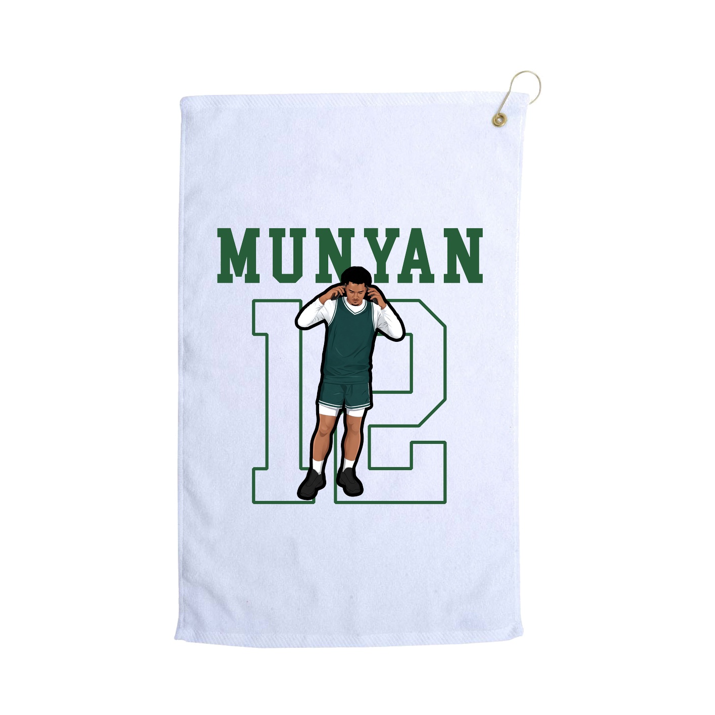 Golf Towel — Shirsey in White