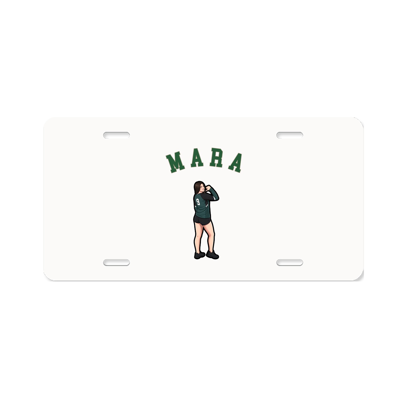 License Plate — Shirsey Arch in Classic