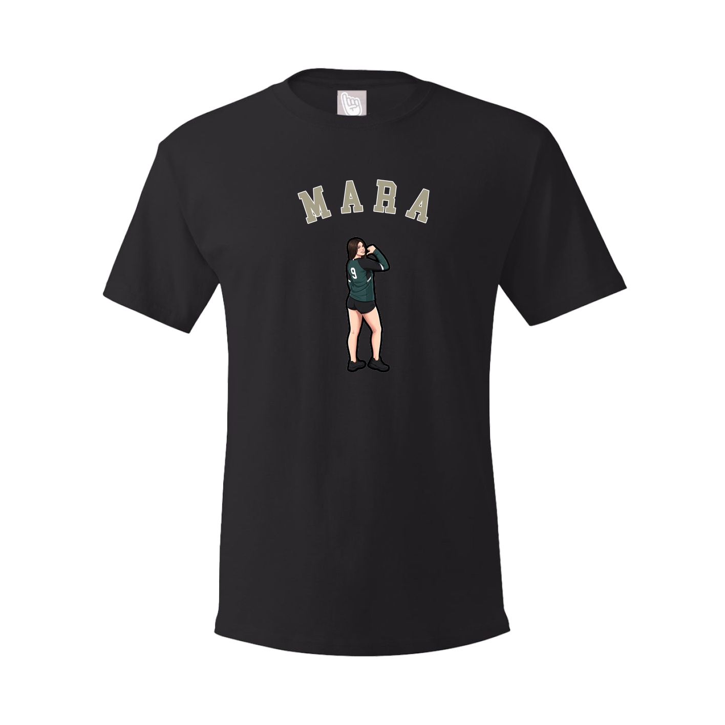 Youth Tee — Shirsey Arch in Black