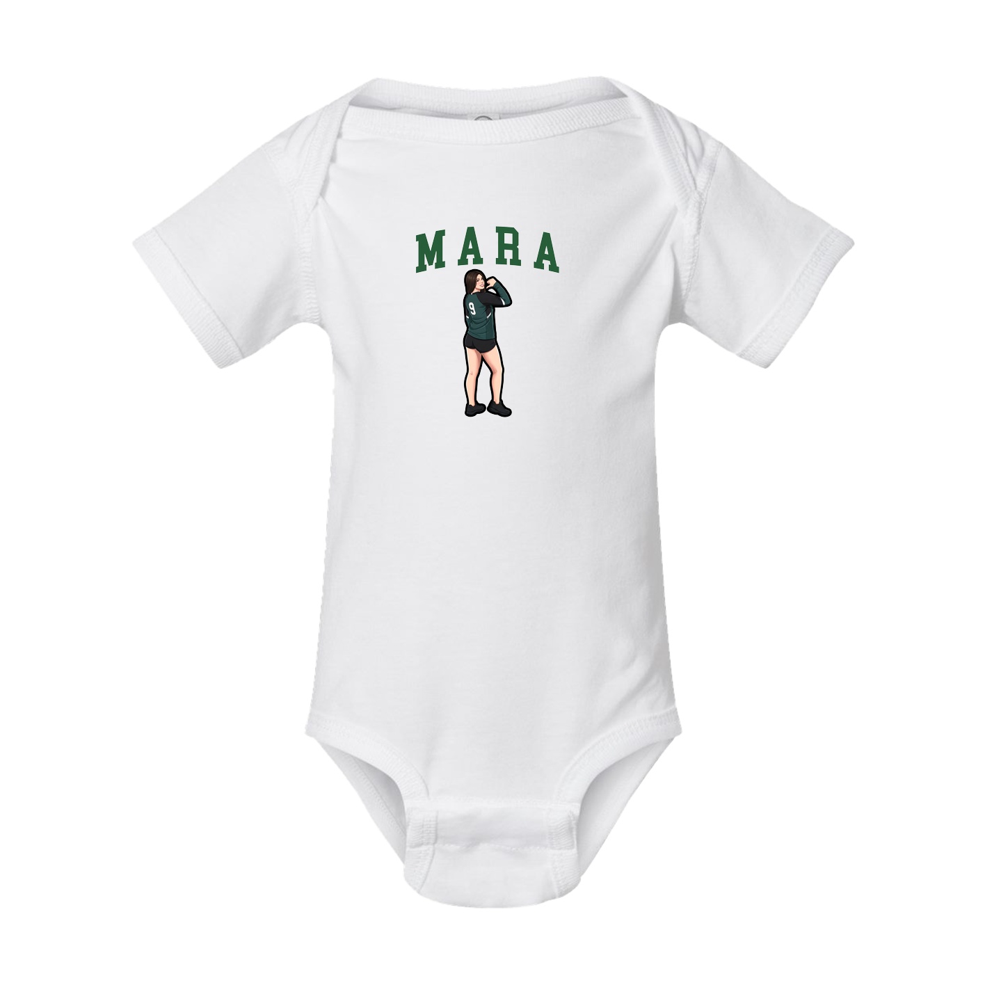 Baby Onesie — Shirsey in White