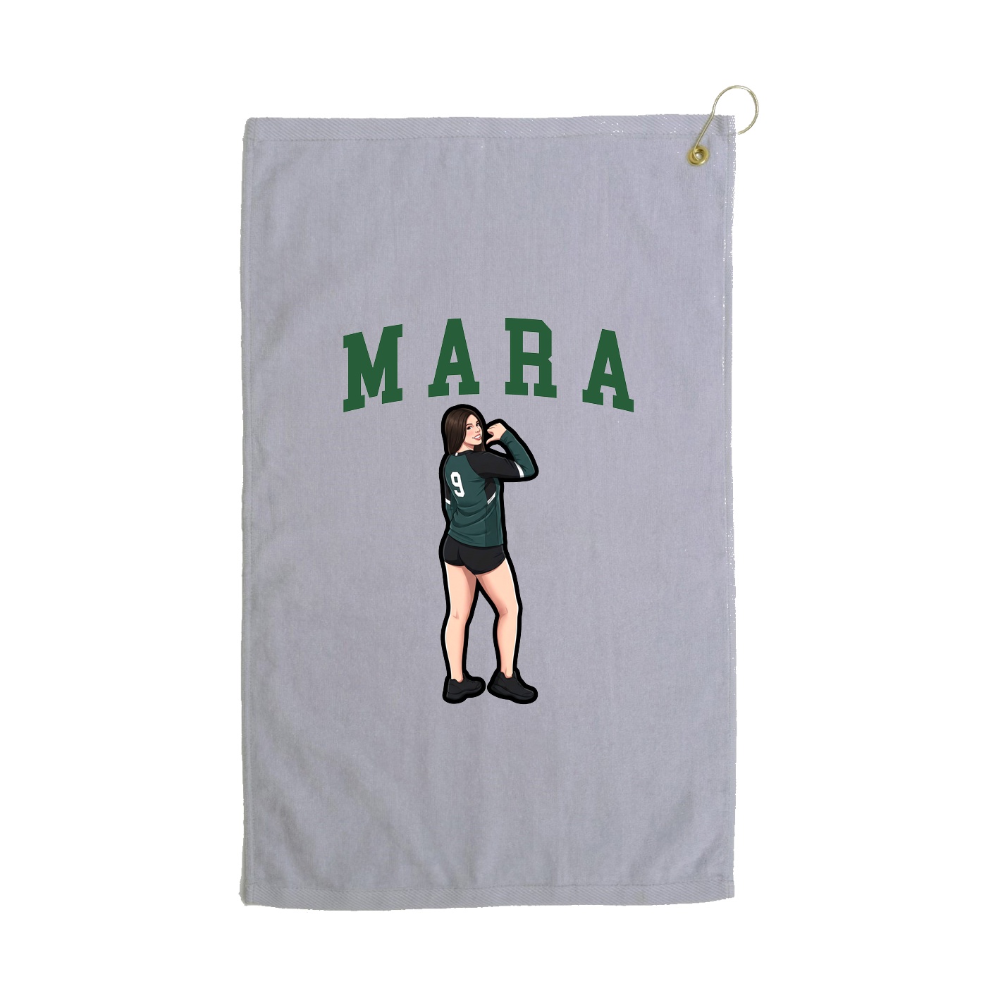 Golf Towel — Shirsey in Grey