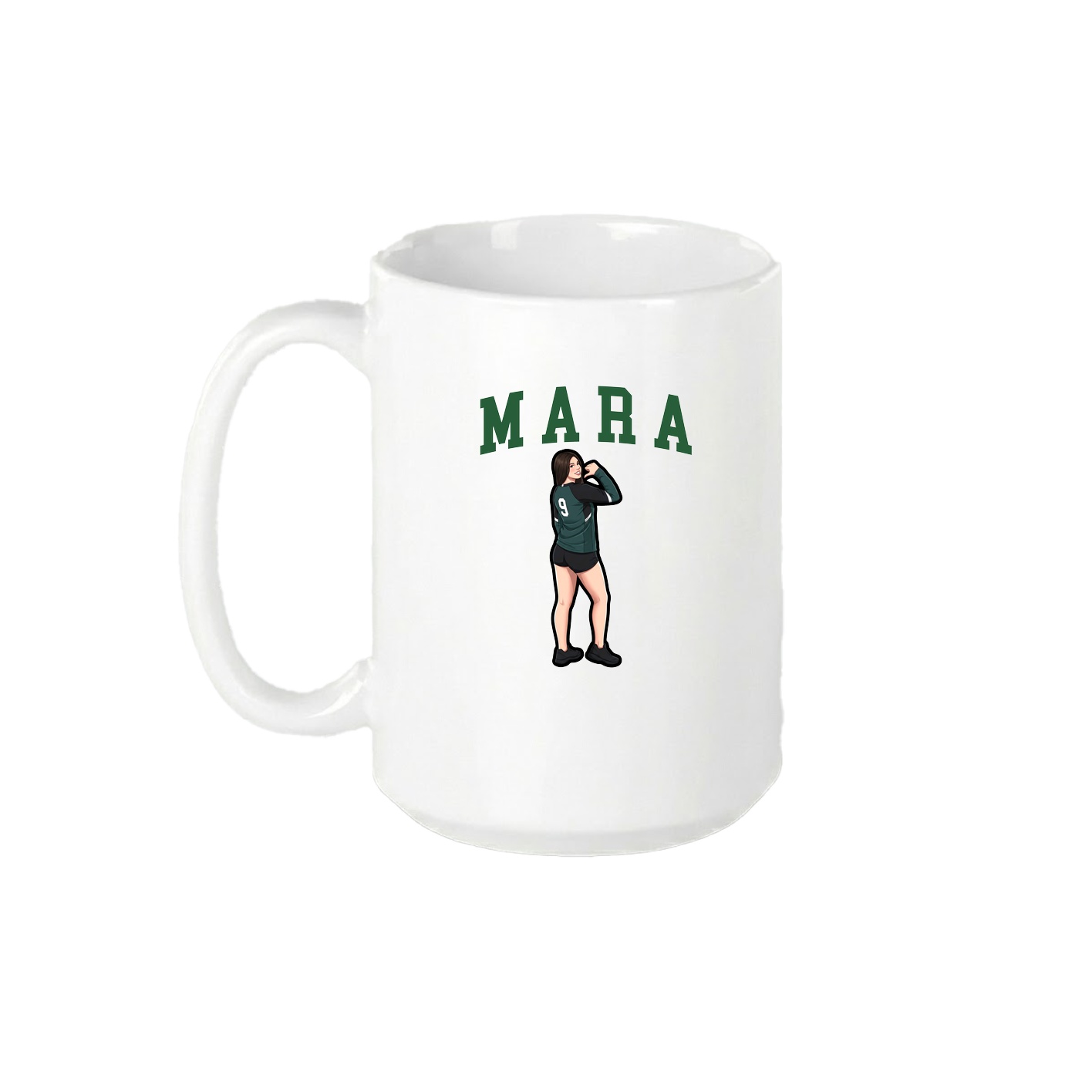 15oz Coffee Mug — Shirsey in White