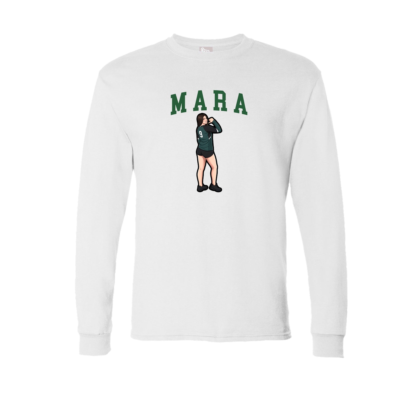 Long Sleeve Tee — Shirsey in White