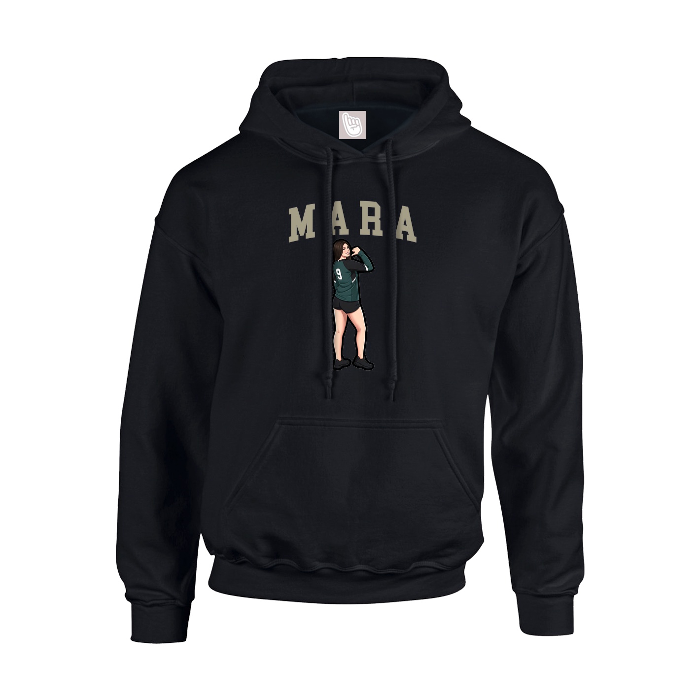 Youth Hoodie — Shirsey in Black