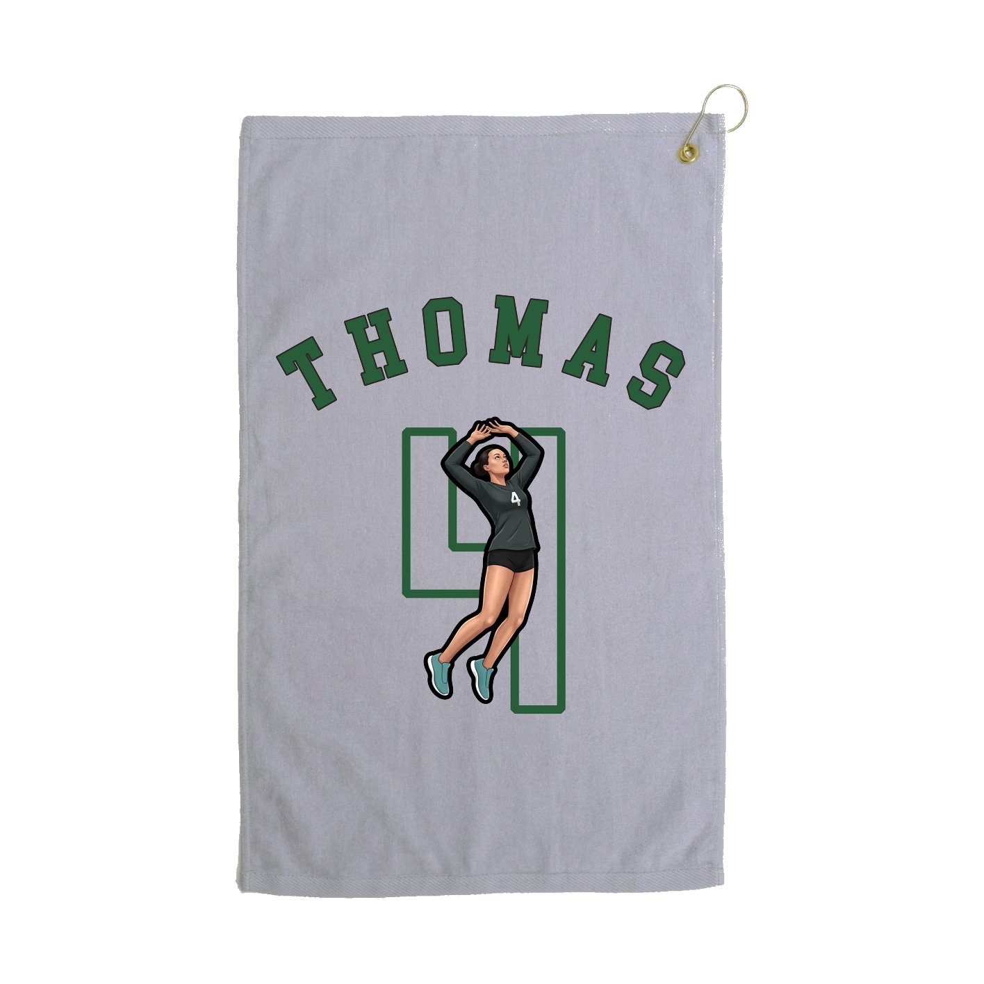 Golf Towel — Shirsey Arch in Grey