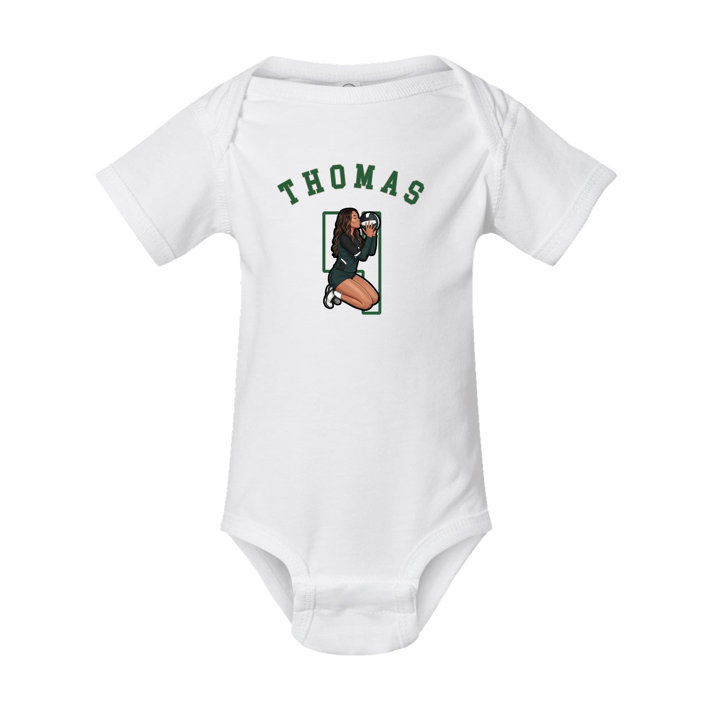 Baby Onesie — Shirsey Arch in White