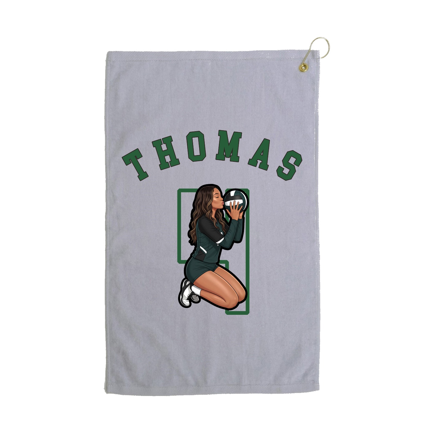 Golf Towel — Shirsey Arch in Grey