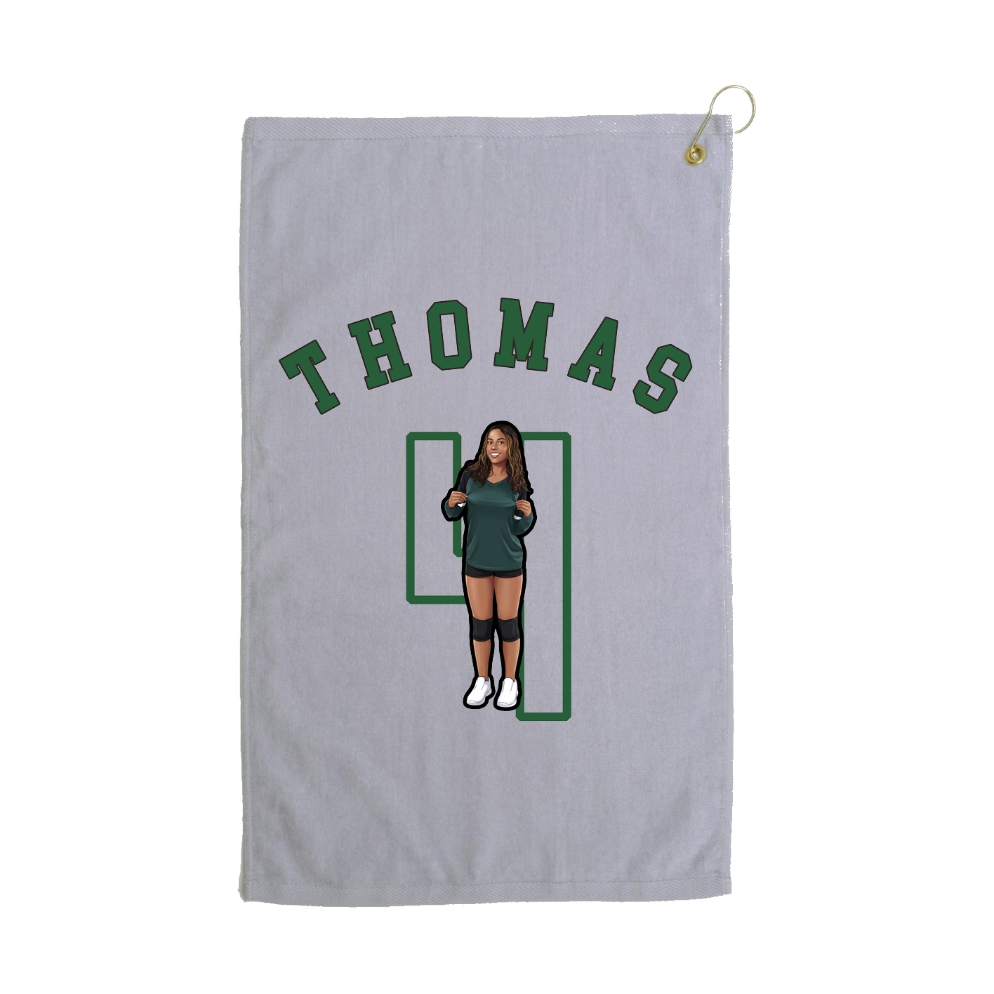 Golf Towel — Shirsey Arch in Grey