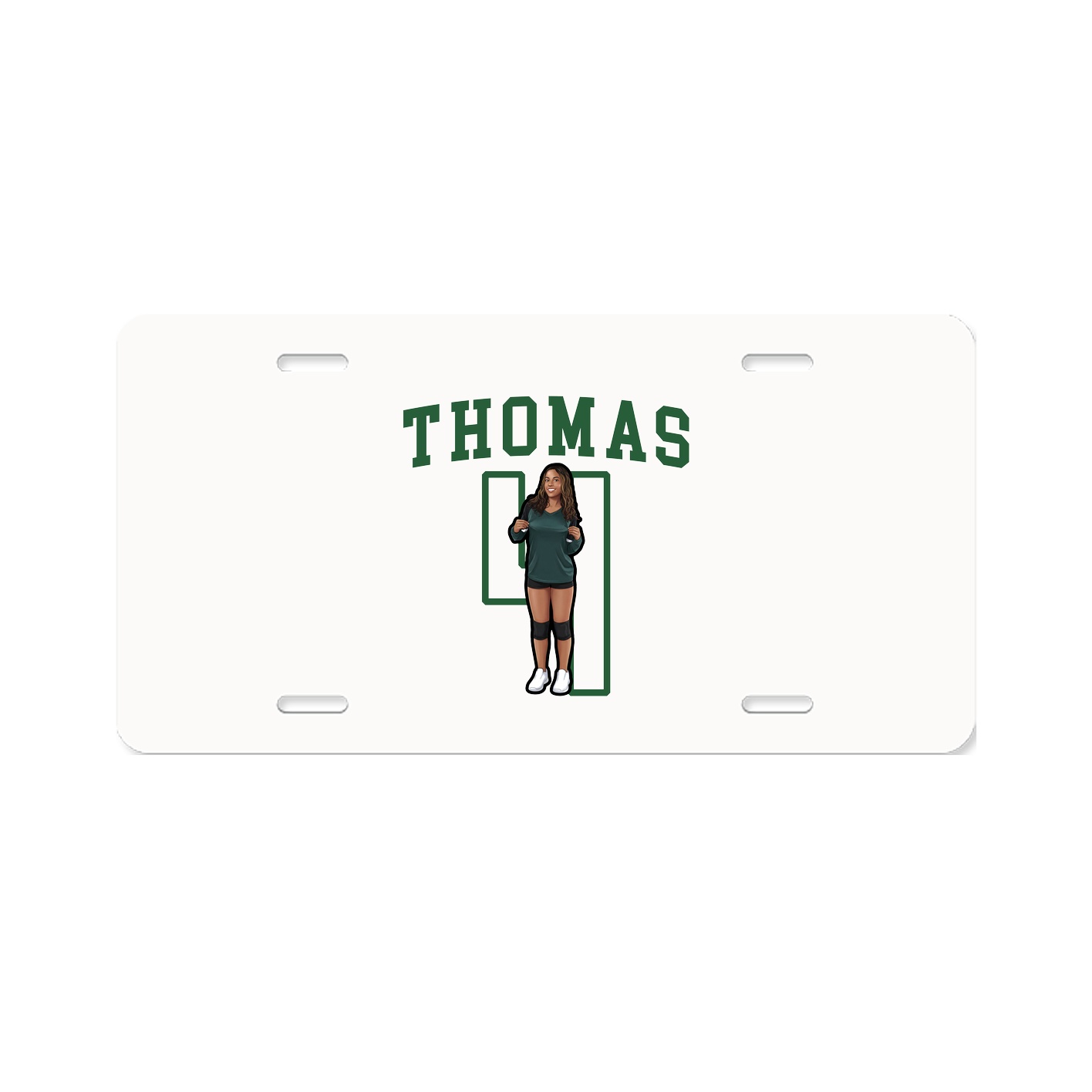 License Plate — Shirsey in Classic