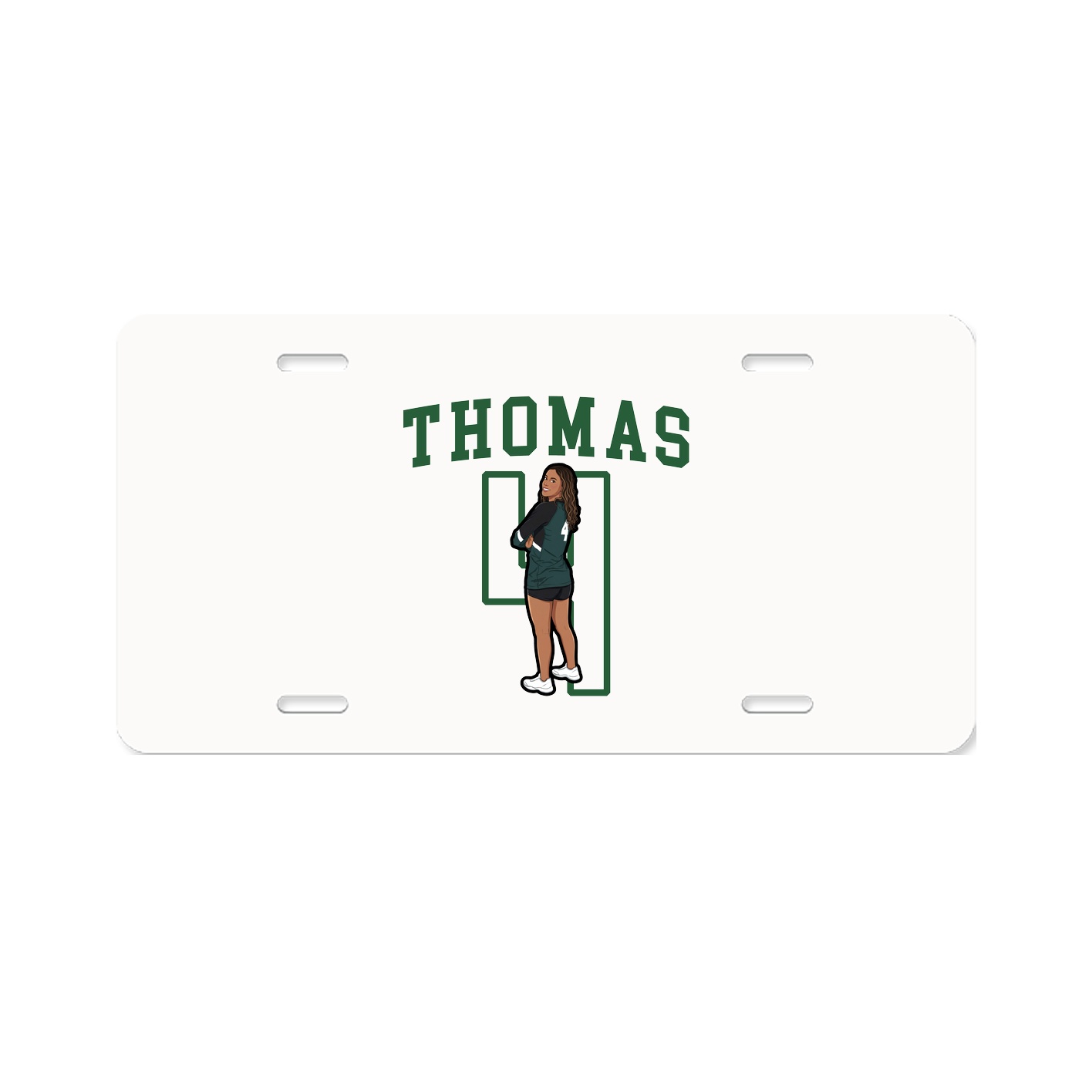 License Plate — Shirsey in Classic