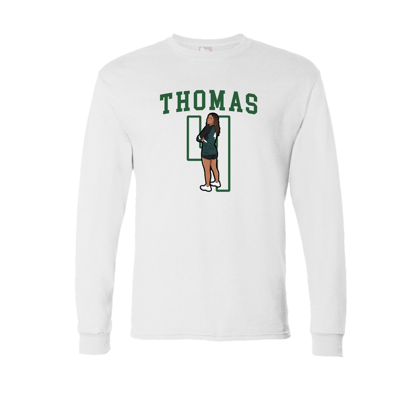 Long Sleeve Tee — Shirsey in White
