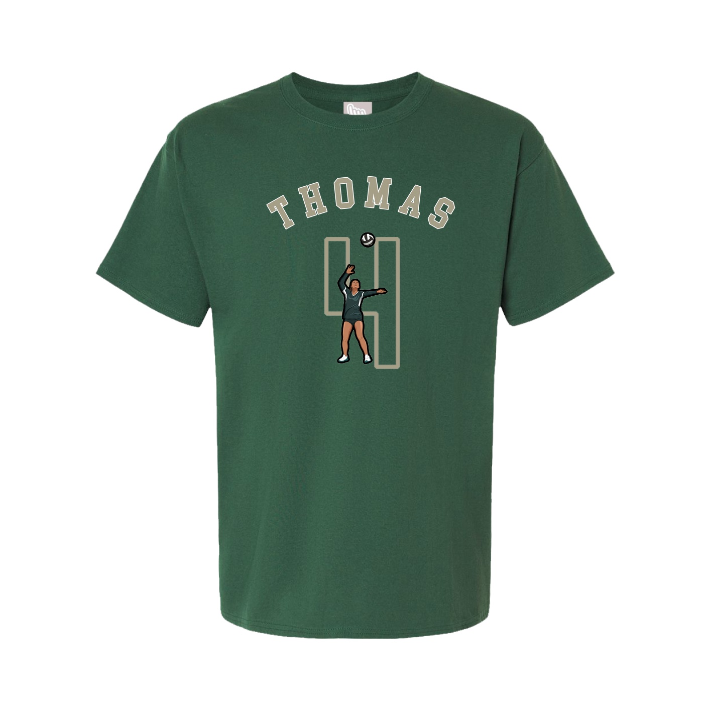 Youth Tee — Shirsey Arch in Green