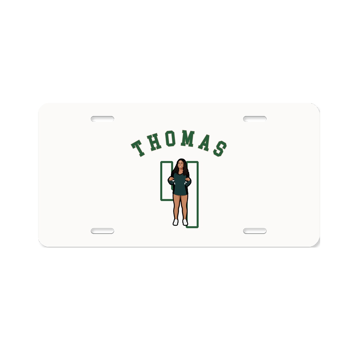License Plate — Shirsey Arch in Classic
