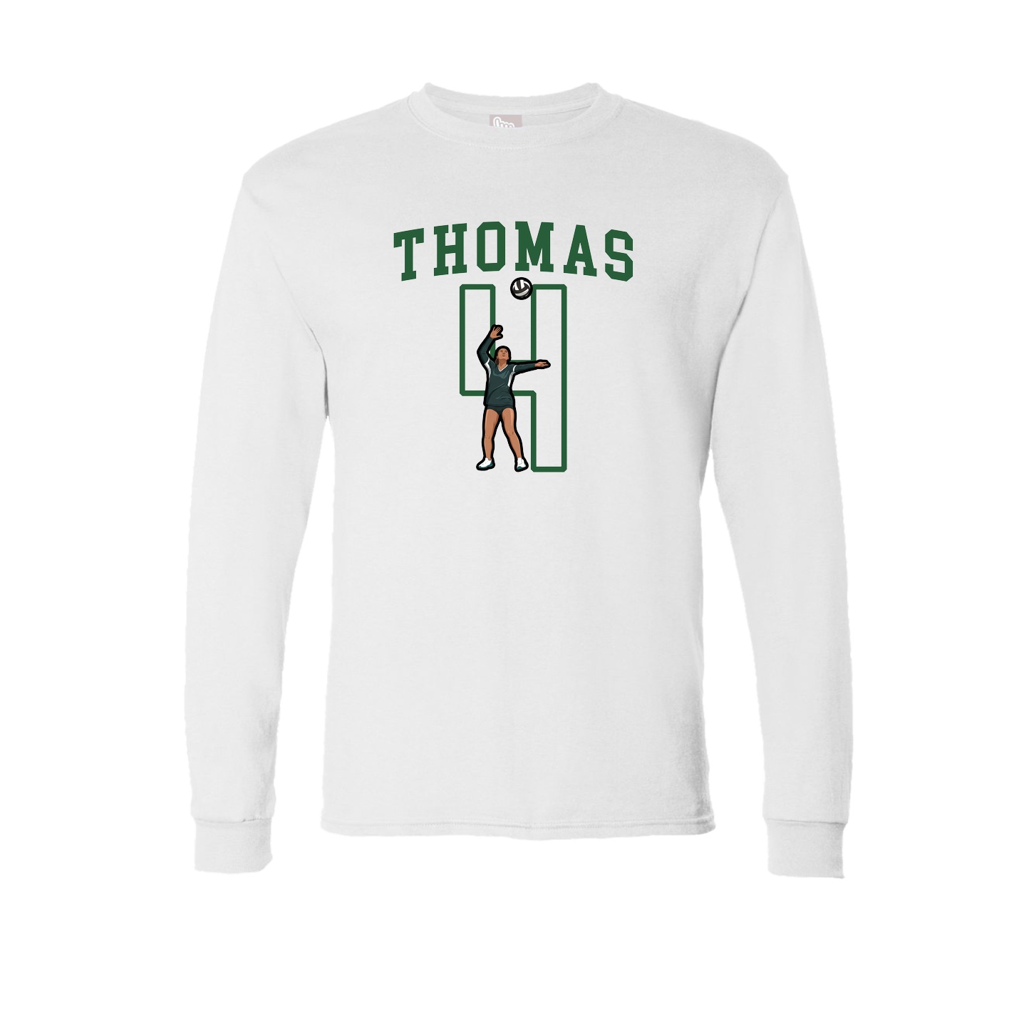 Long Sleeve Tee — Shirsey in White