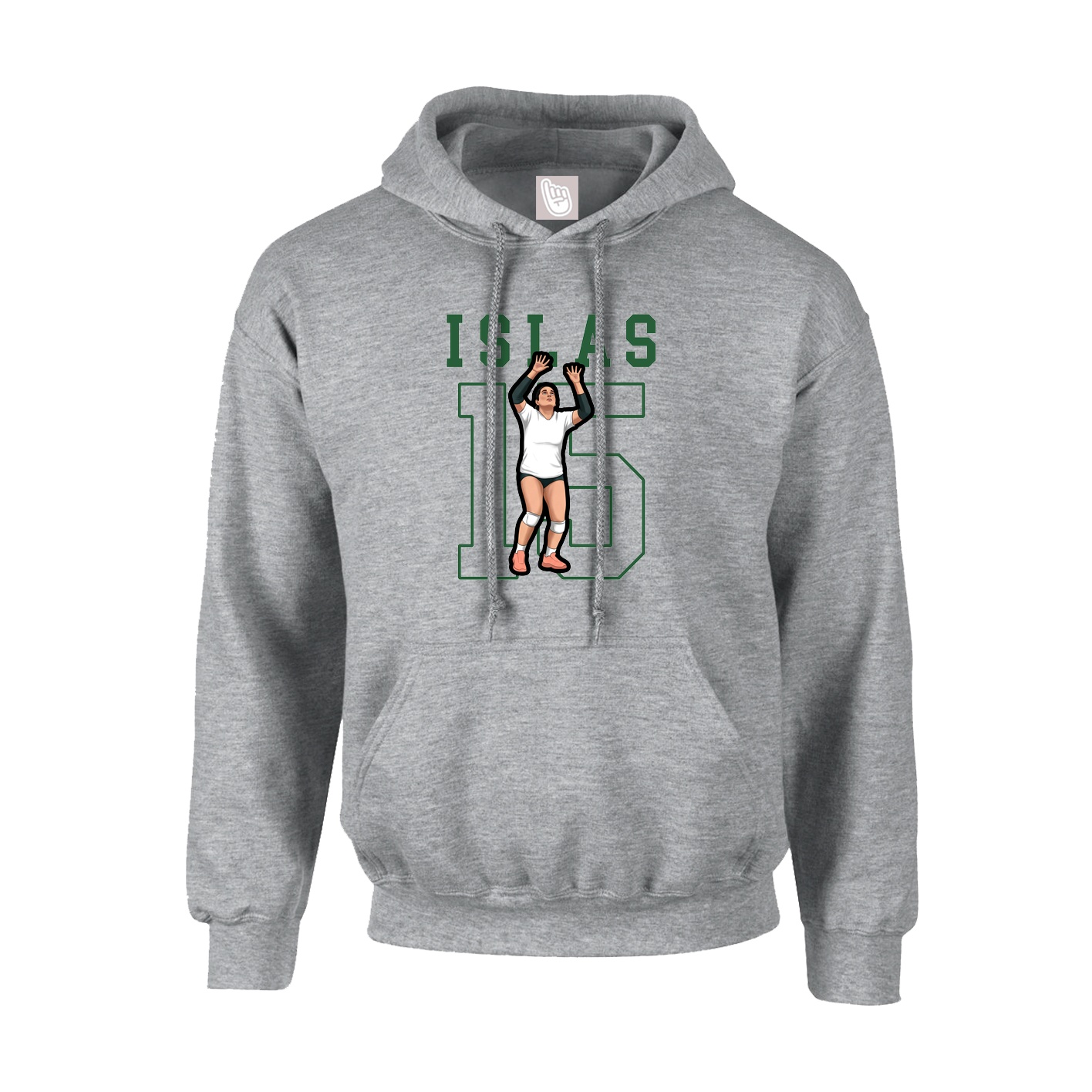 Hoodie — Shirsey in Grey