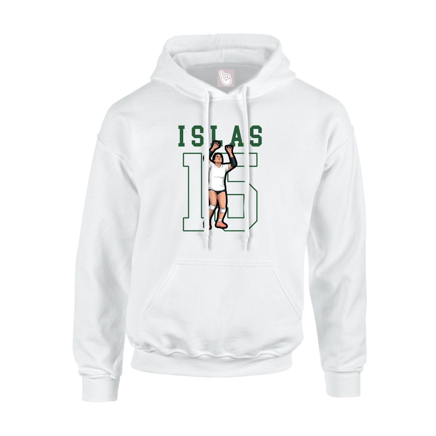 Youth Hoodie — Shirsey in White