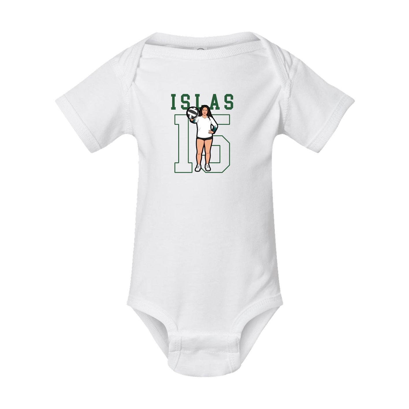 Baby Onesie — Shirsey in White