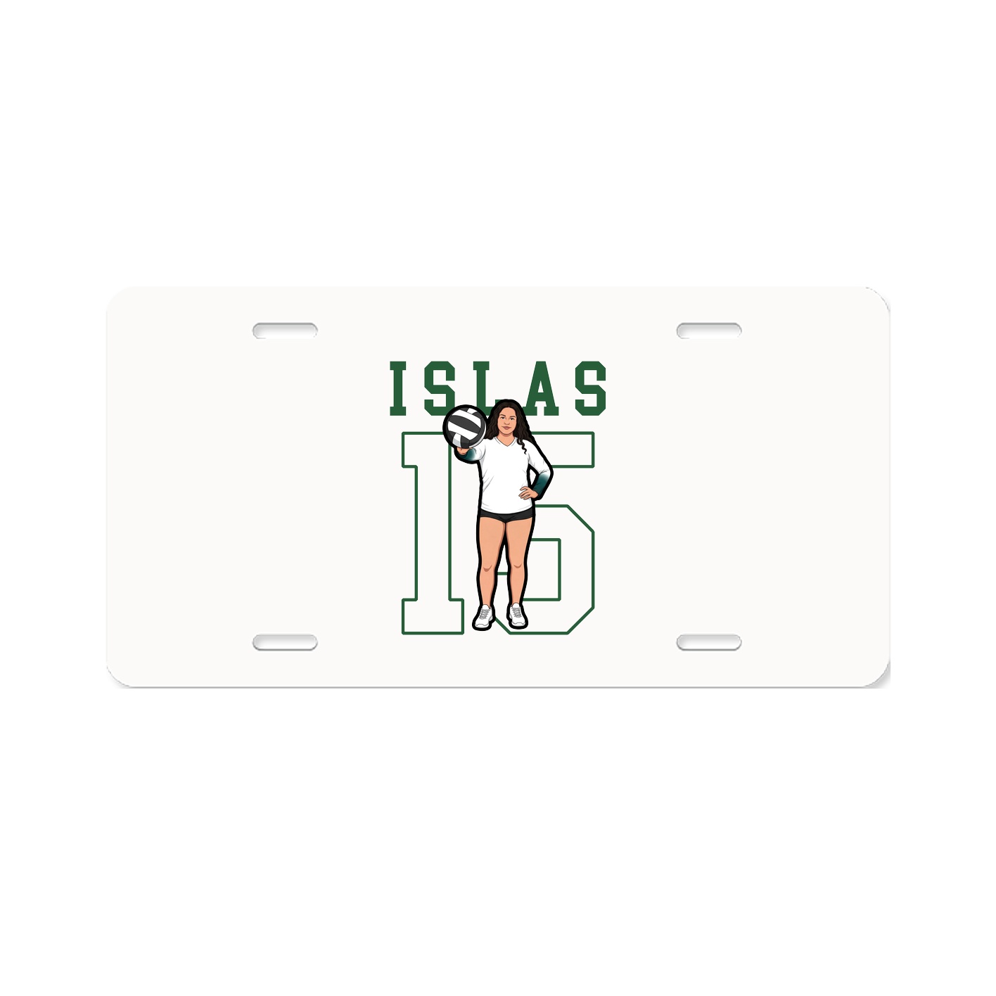 License Plate — Shirsey in Classic