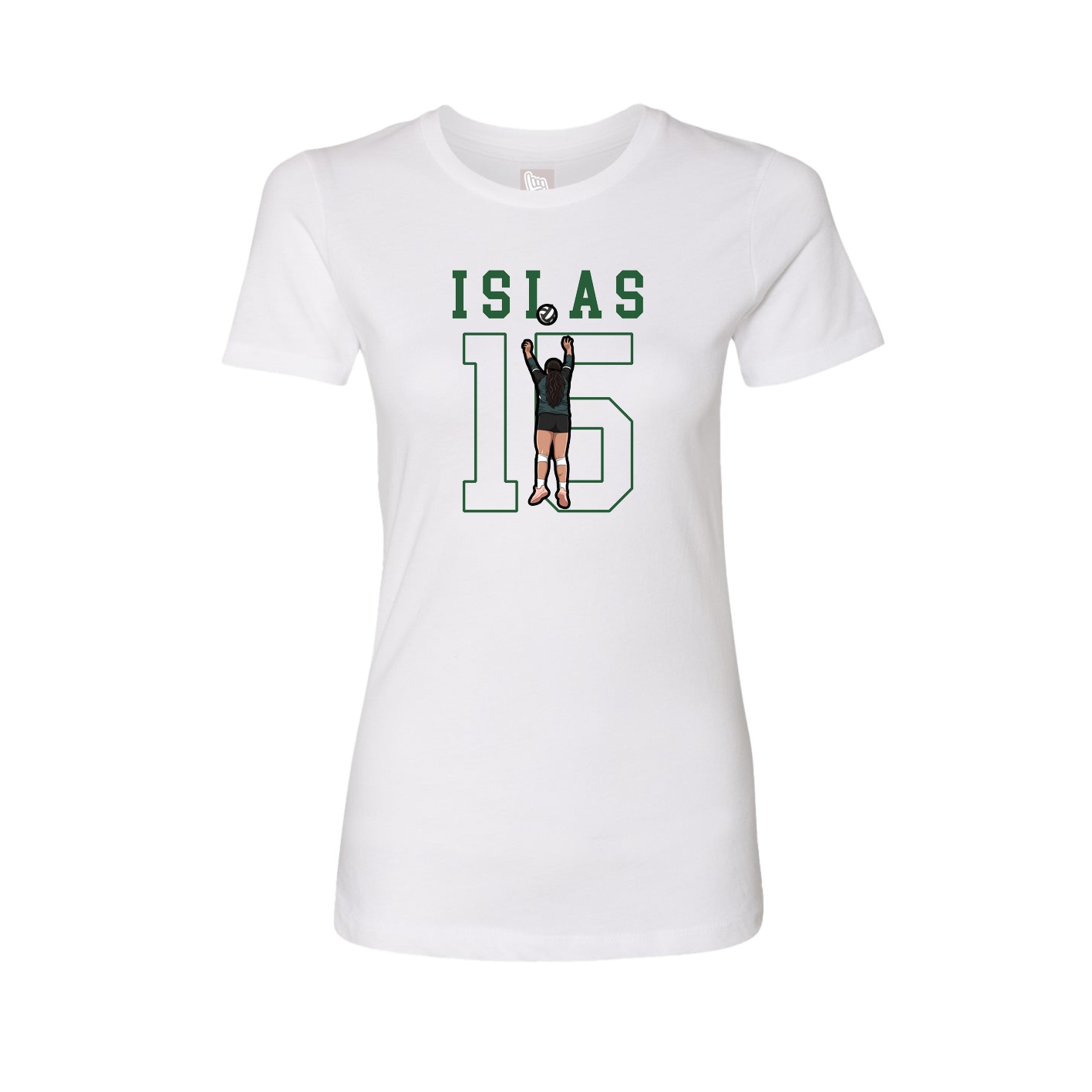 Fitted Women's Tee — Shirsey in White