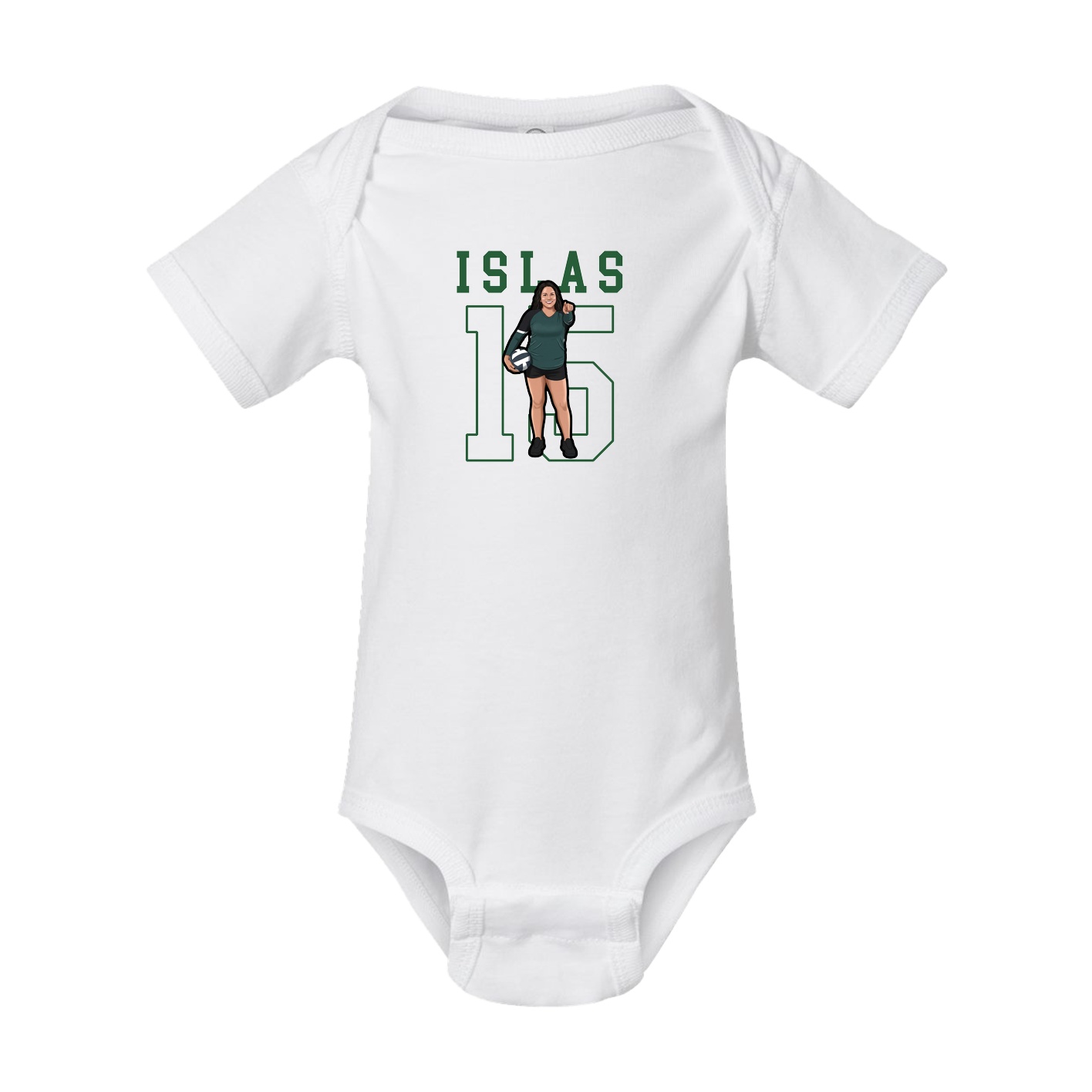 Baby Onesie — Shirsey in White