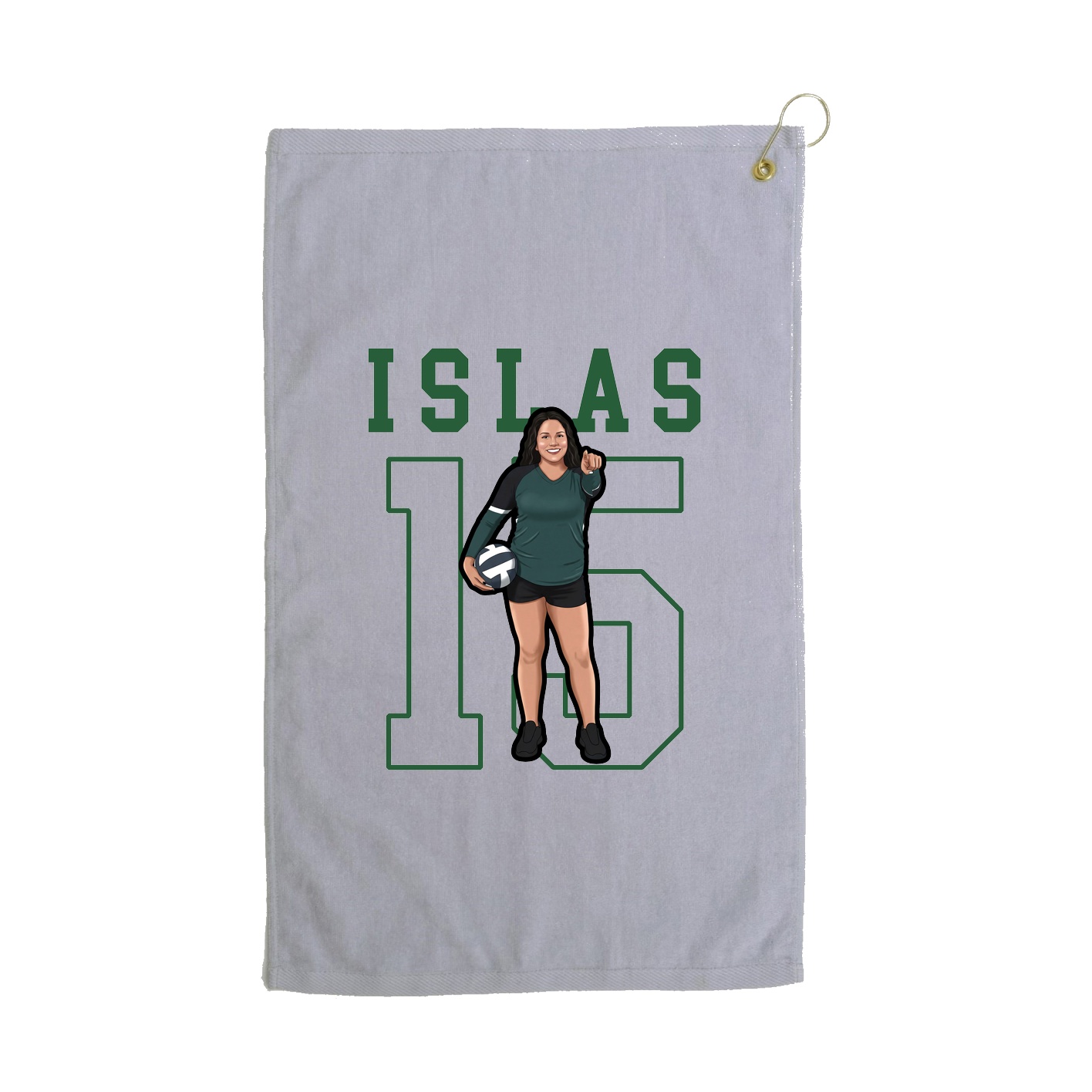 Golf Towel — Shirsey in Grey