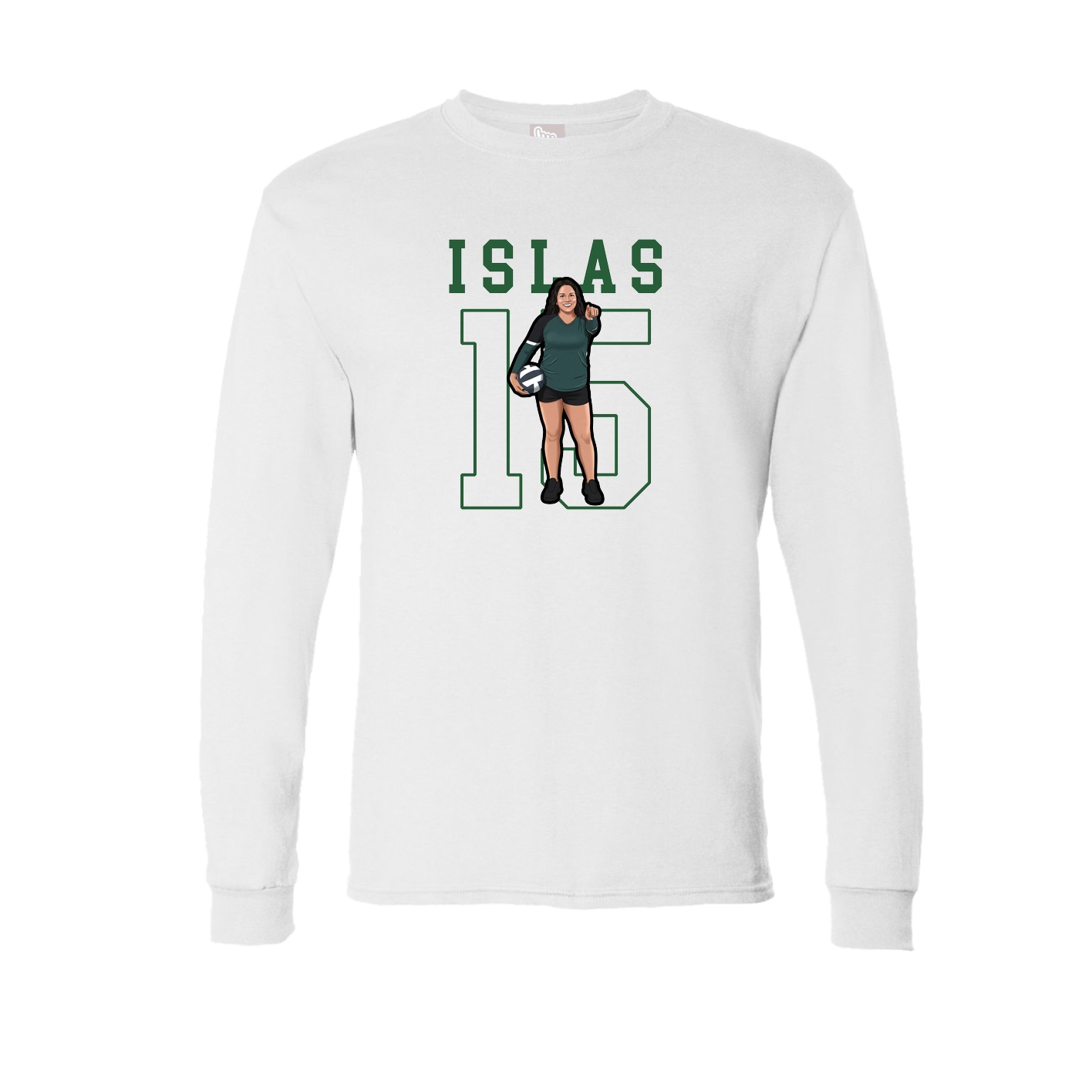 Long Sleeve Tee — Shirsey in White