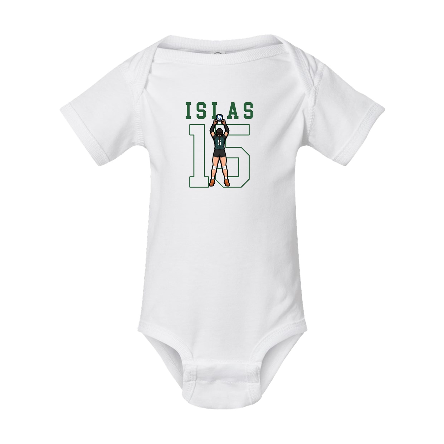 Baby Onesie — Shirsey in White