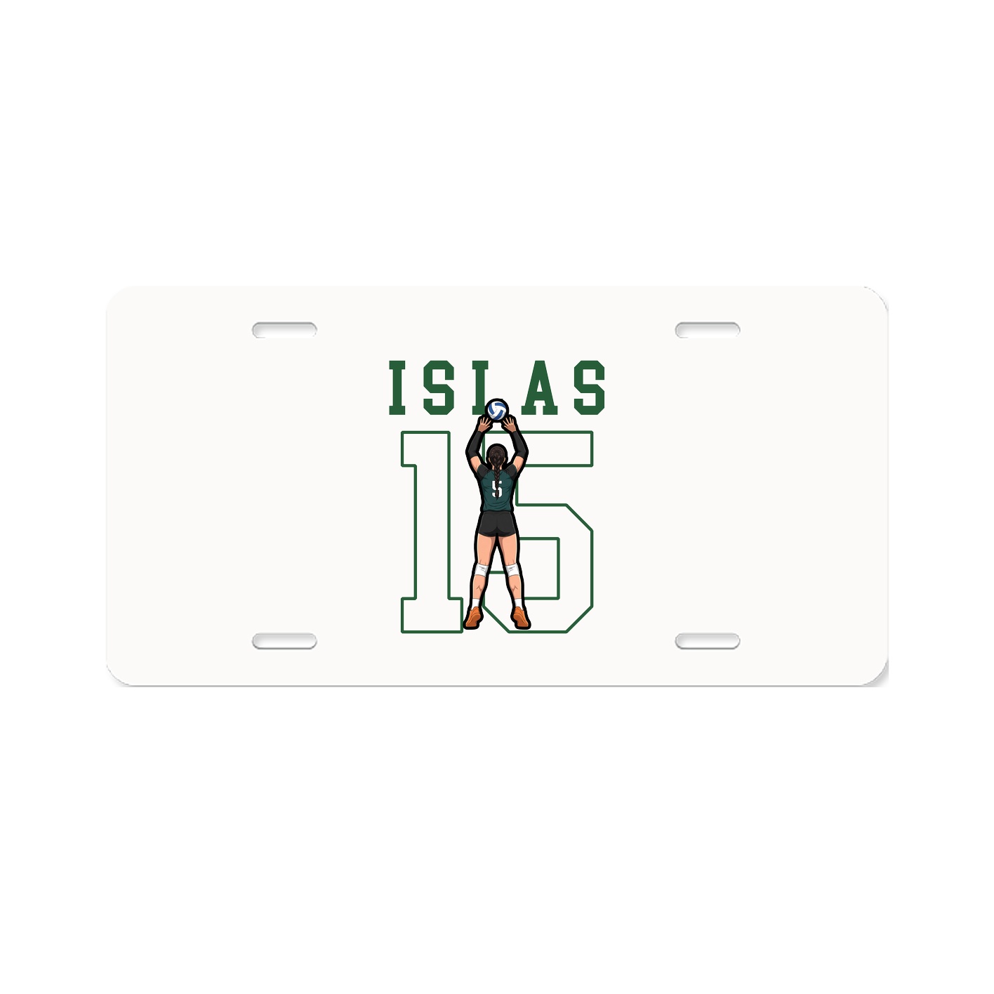 License Plate — Shirsey in Classic