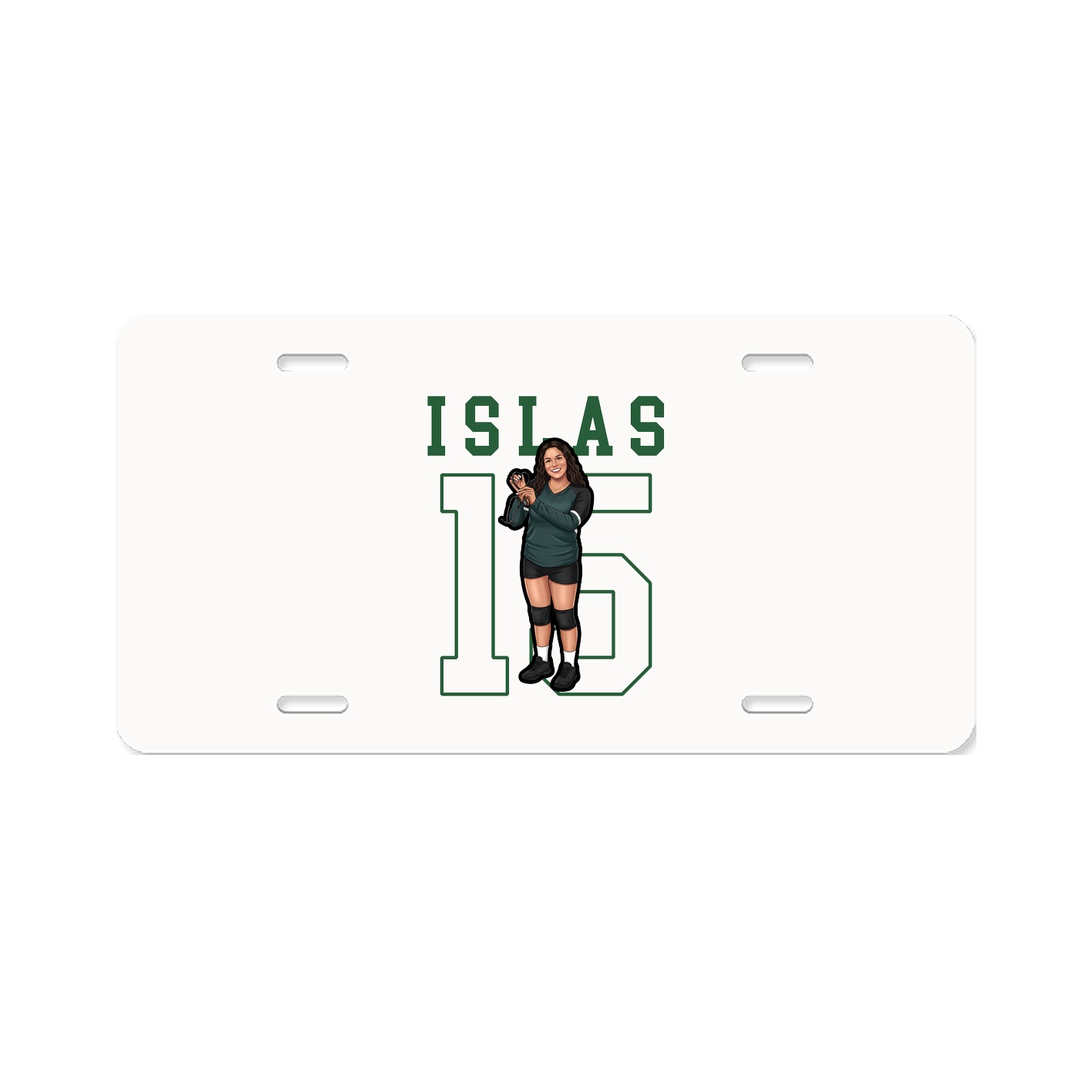 License Plate — Shirsey in Classic