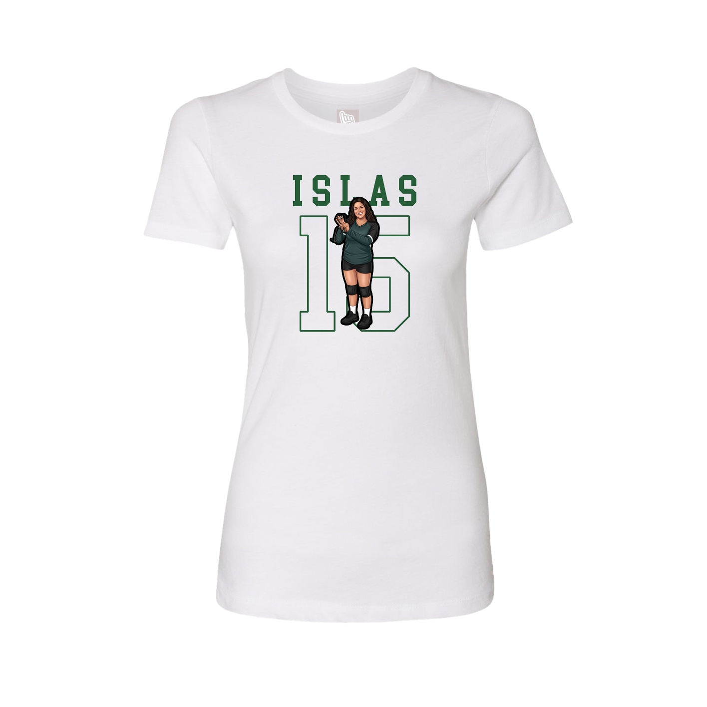 Fitted Women's Tee — Shirsey in White