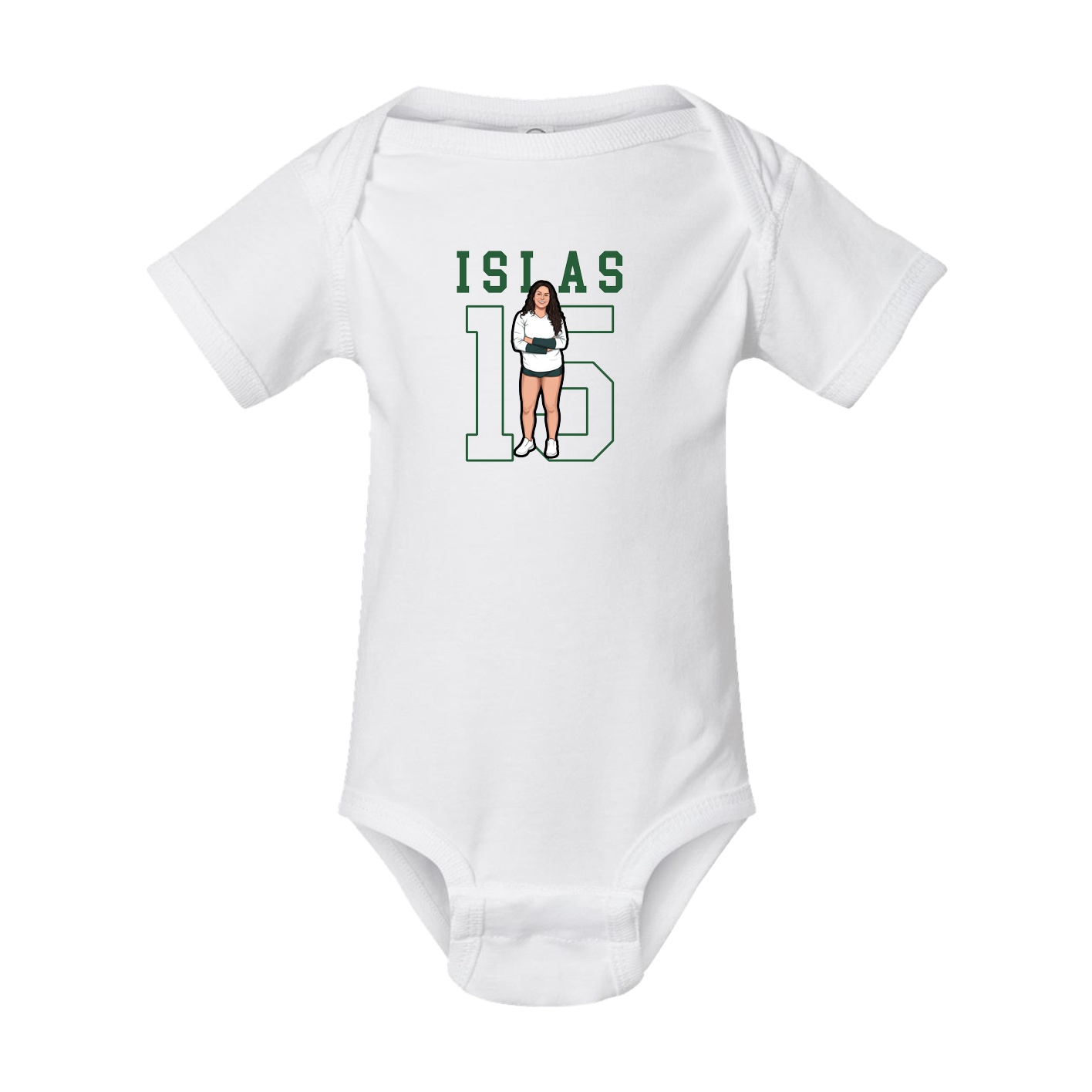 Baby Onesie — Shirsey in White
