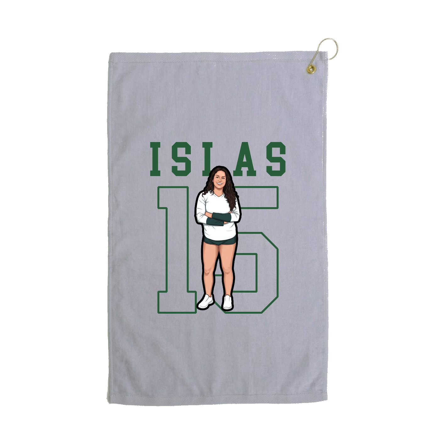 Golf Towel — Shirsey in Grey