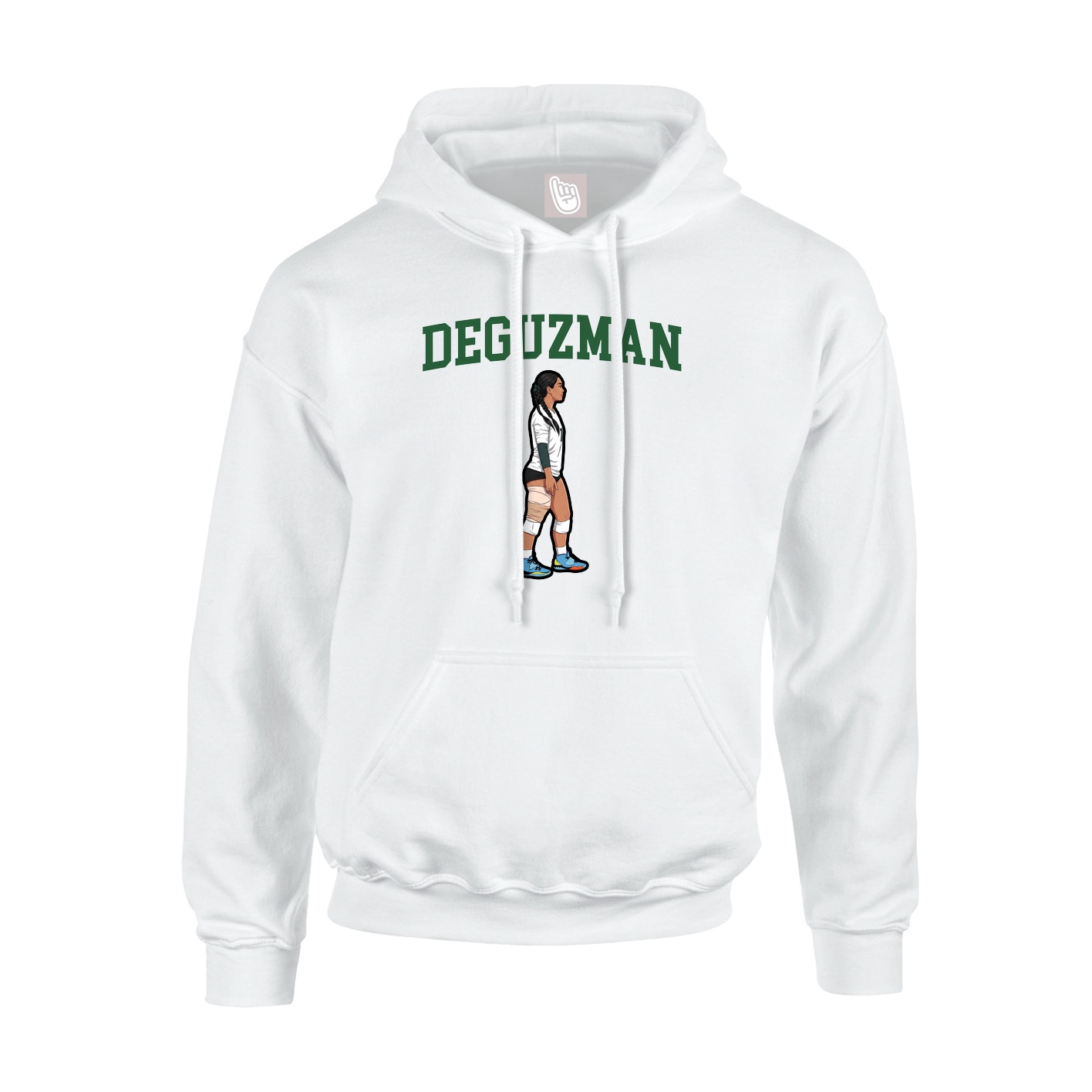 Hoodie — Shirsey in White