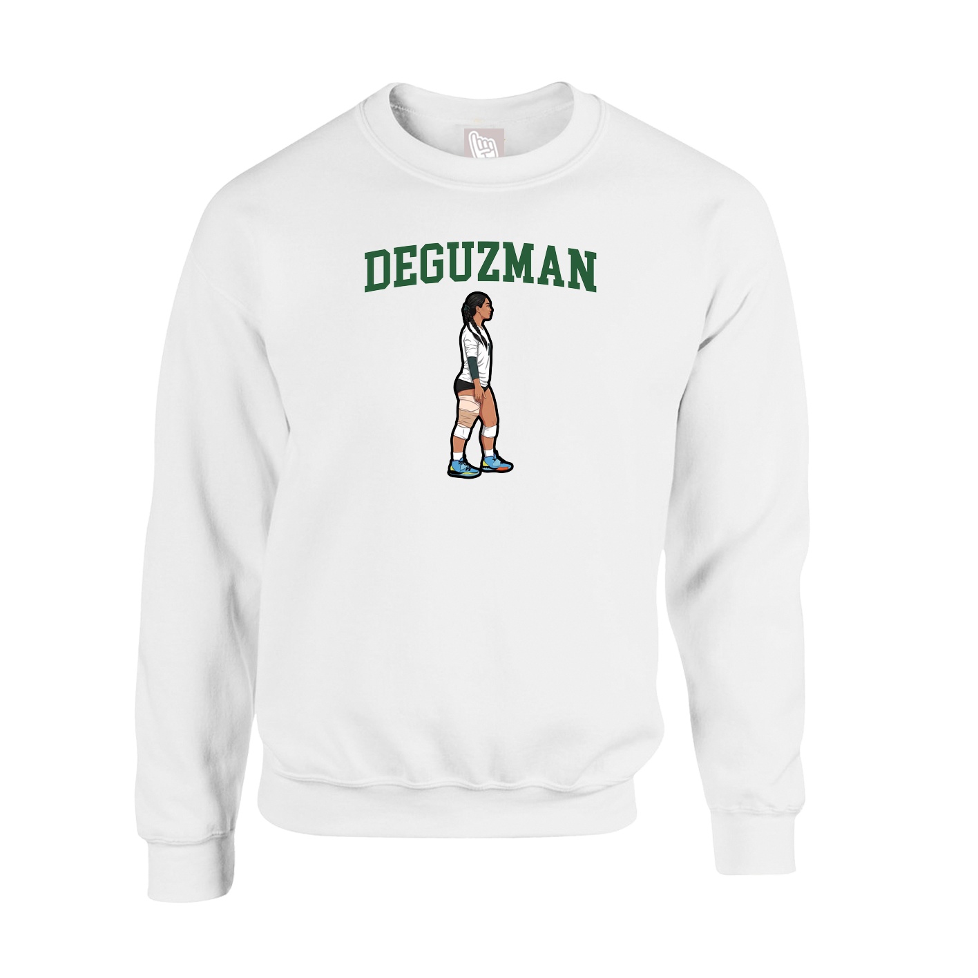 Fleece Crew — Shirsey in White