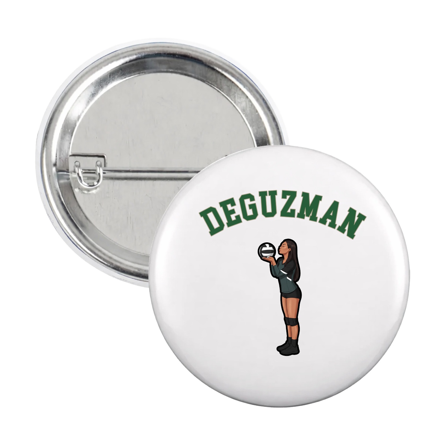 Game Day Button — Shirsey Arch in White